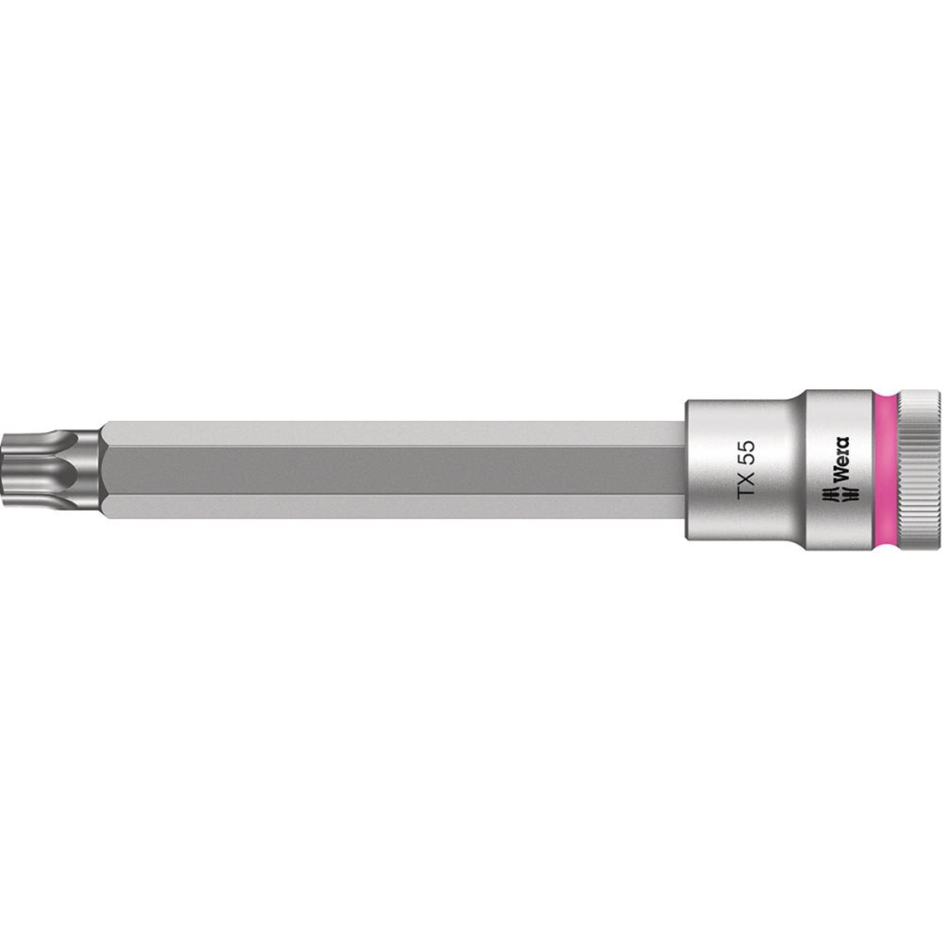 Schraubendrehereinsatz 1/2" T55x140mm mit Haltefunktion Wera
