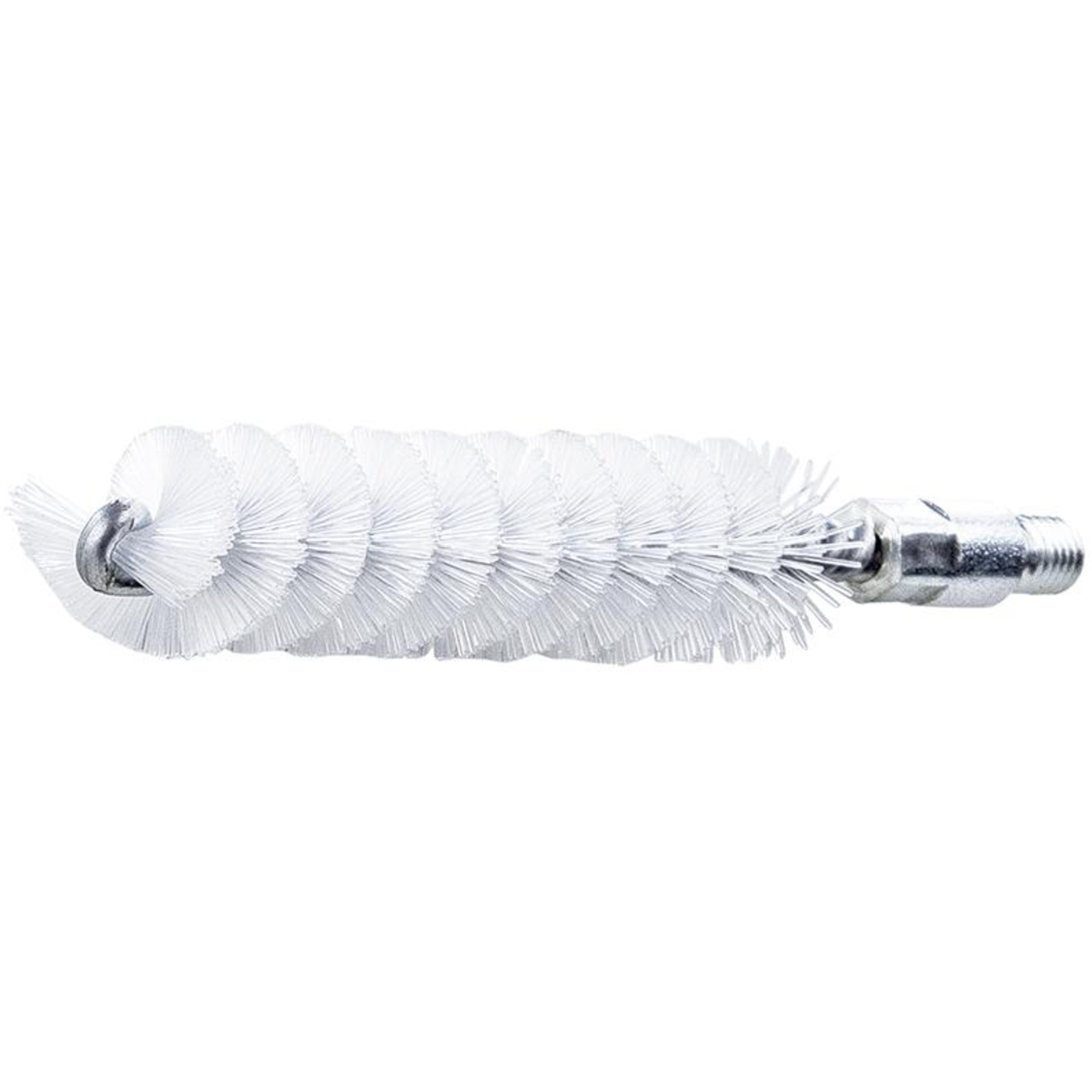 Rohrbürste m. Gewinde M6 Ø12mm, Nylon glatt 0,15mmLessmann