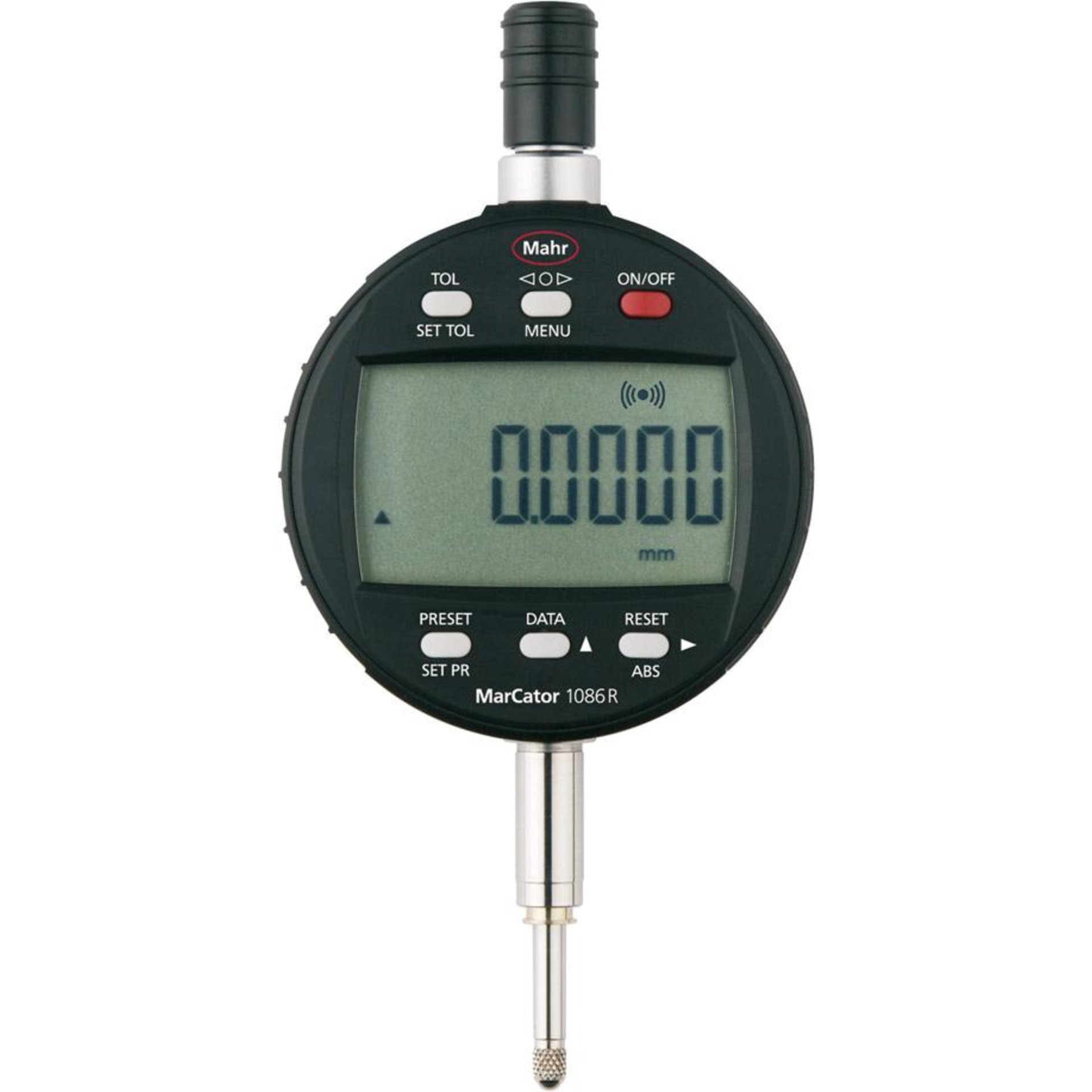Dig.-Messuhr IP42 MahrCator 1086 Ri 0,01/25 mm Int.-Wireless MAHR