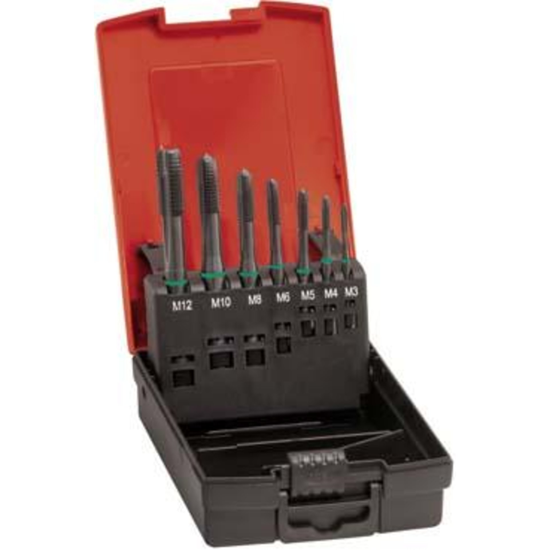 Maschinengewindebohrer- Set DIN371 HSSE Typ UNI Typ UNI Form B M3-M12 FORMAT