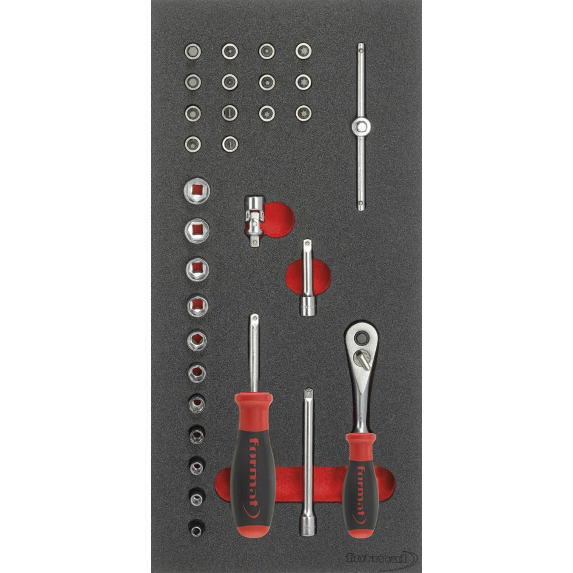 Werkzeugmodul 1/3 Steckschlüssel 1/4" FORMAT