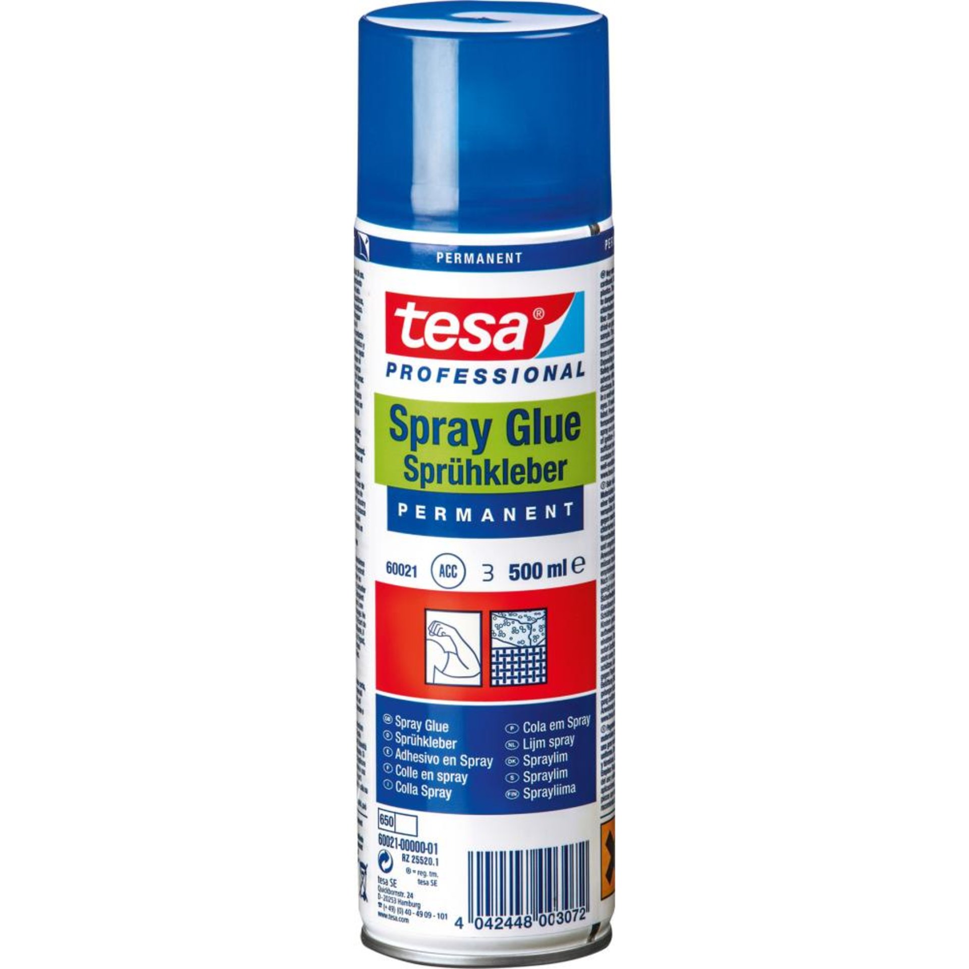 tesa 60021 Sprühkleber Permanent 500ml beige tesa