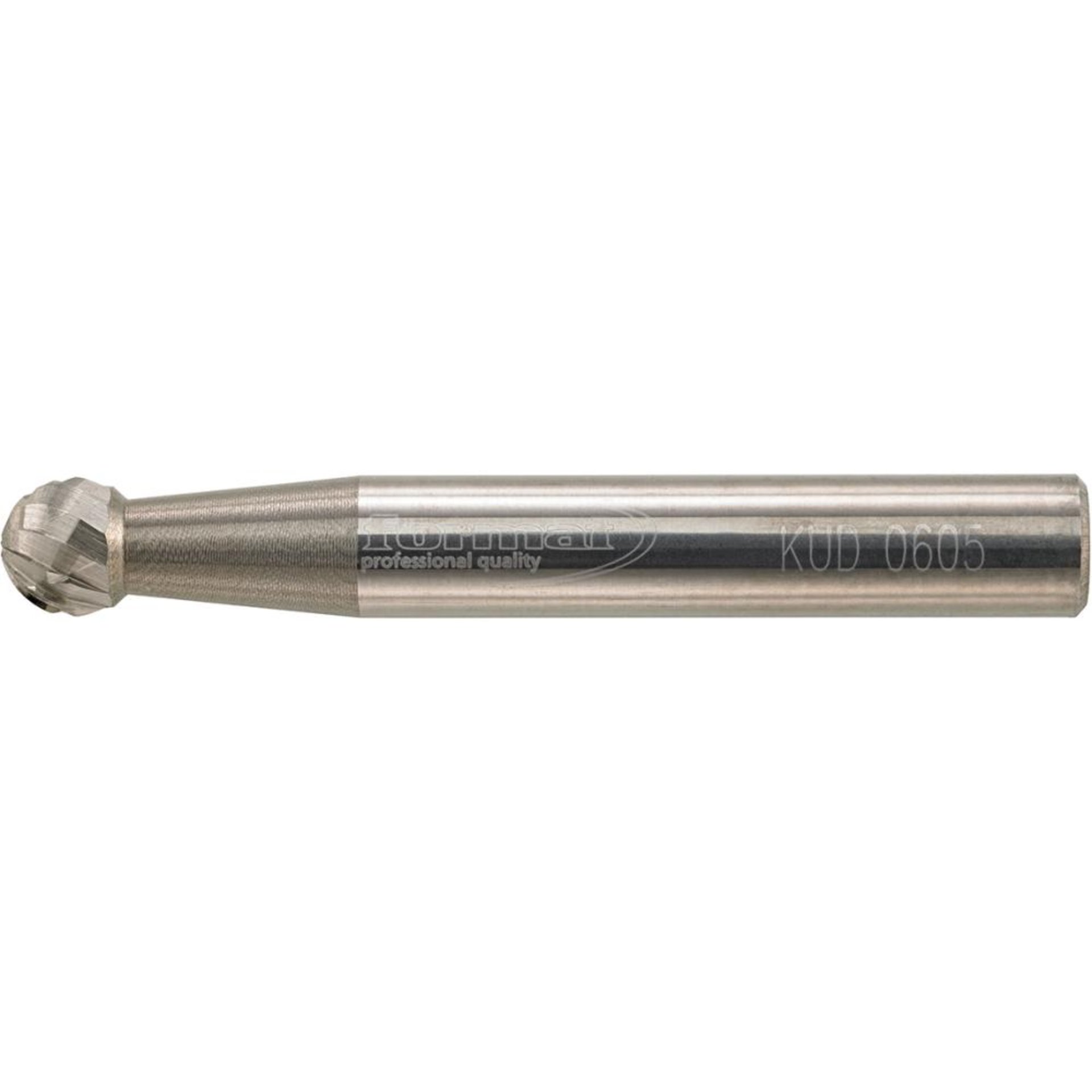 Frässtift HM kugelförmig 0605 C 6mm 6x5,4mm FORMAT