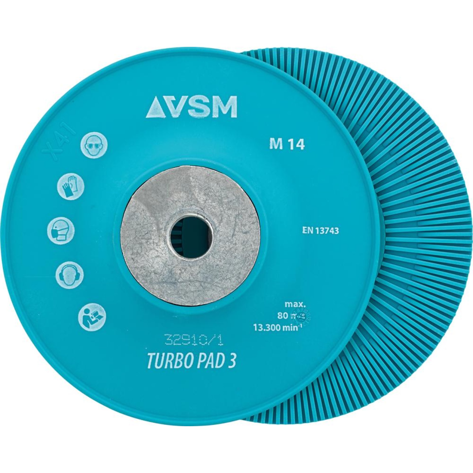 Stützteller TURBO PAD 3 M14 125mm VSM