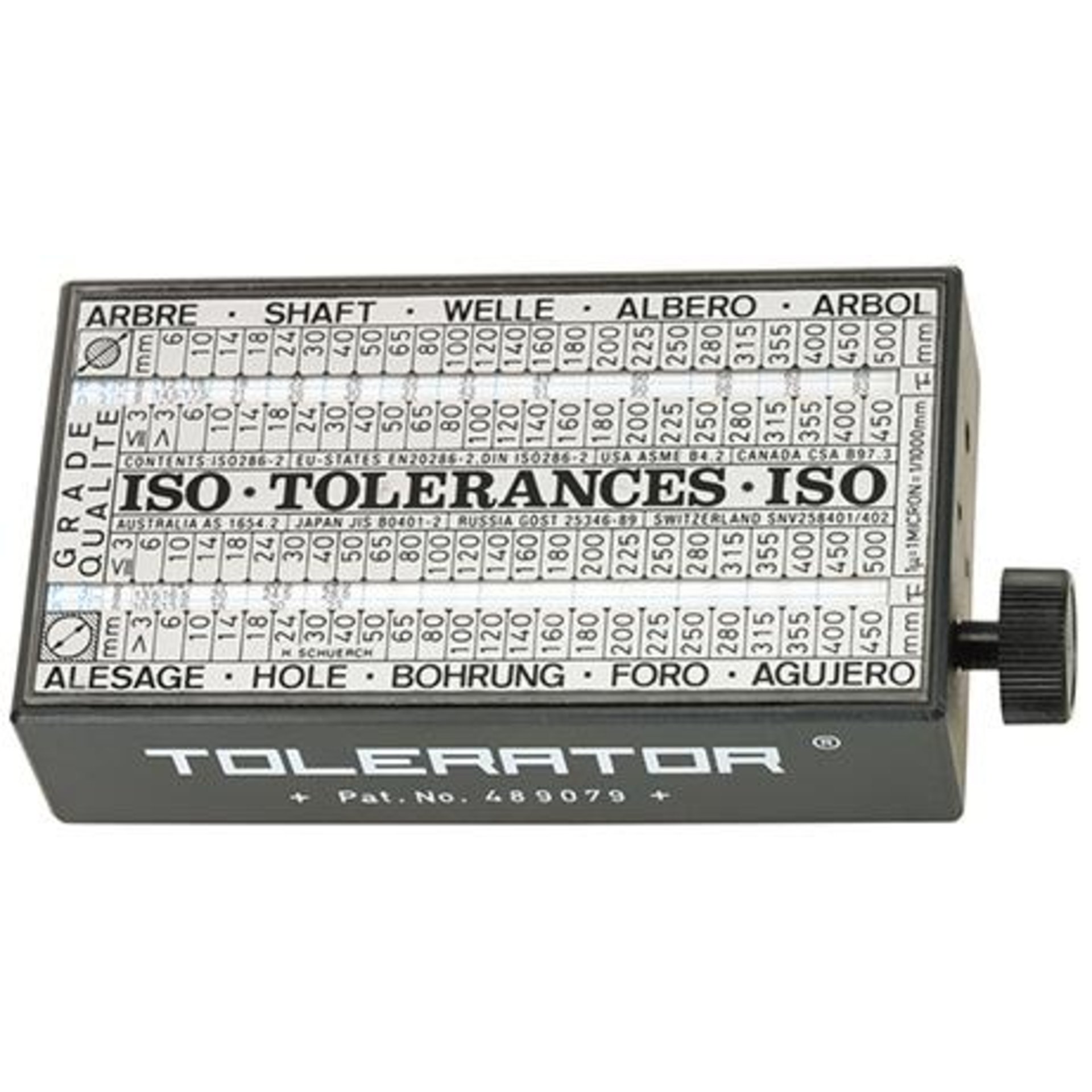 ISO-Toleranzschlüssel FORMAT
