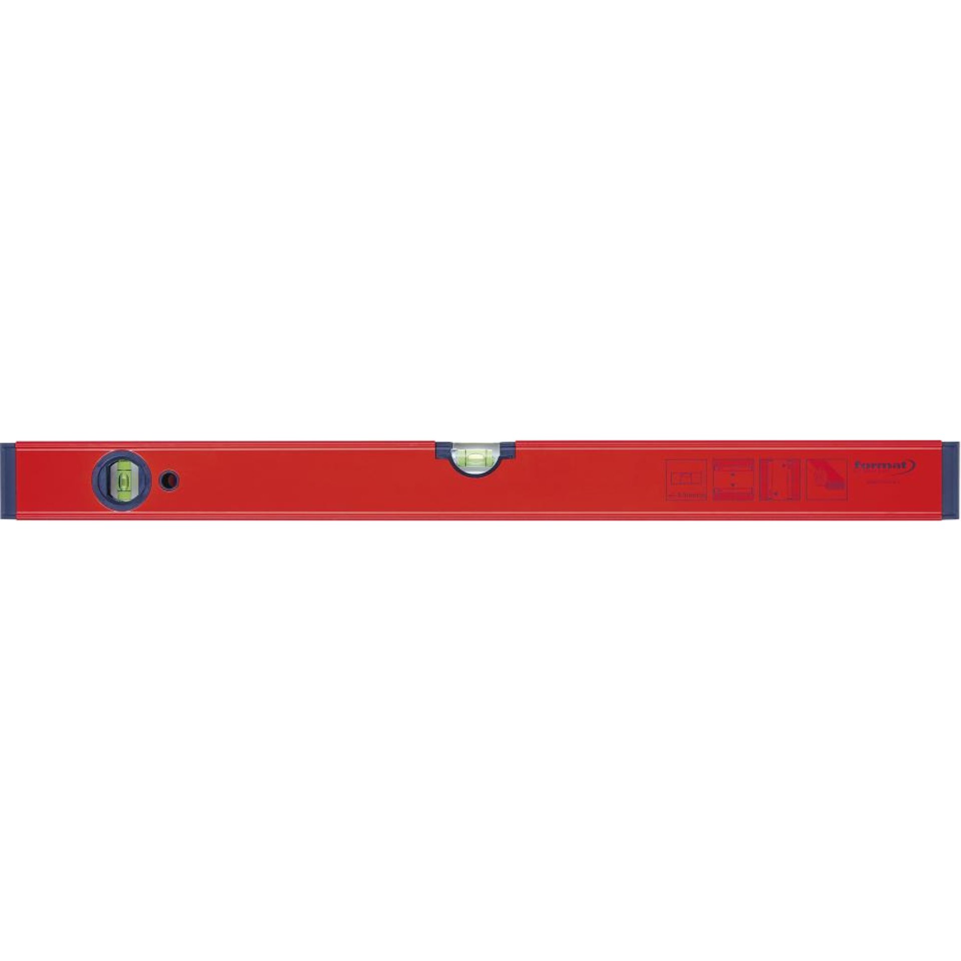 Wasserwaage LM mit Magnetpulverbeschichtet 180cm FORMAT
