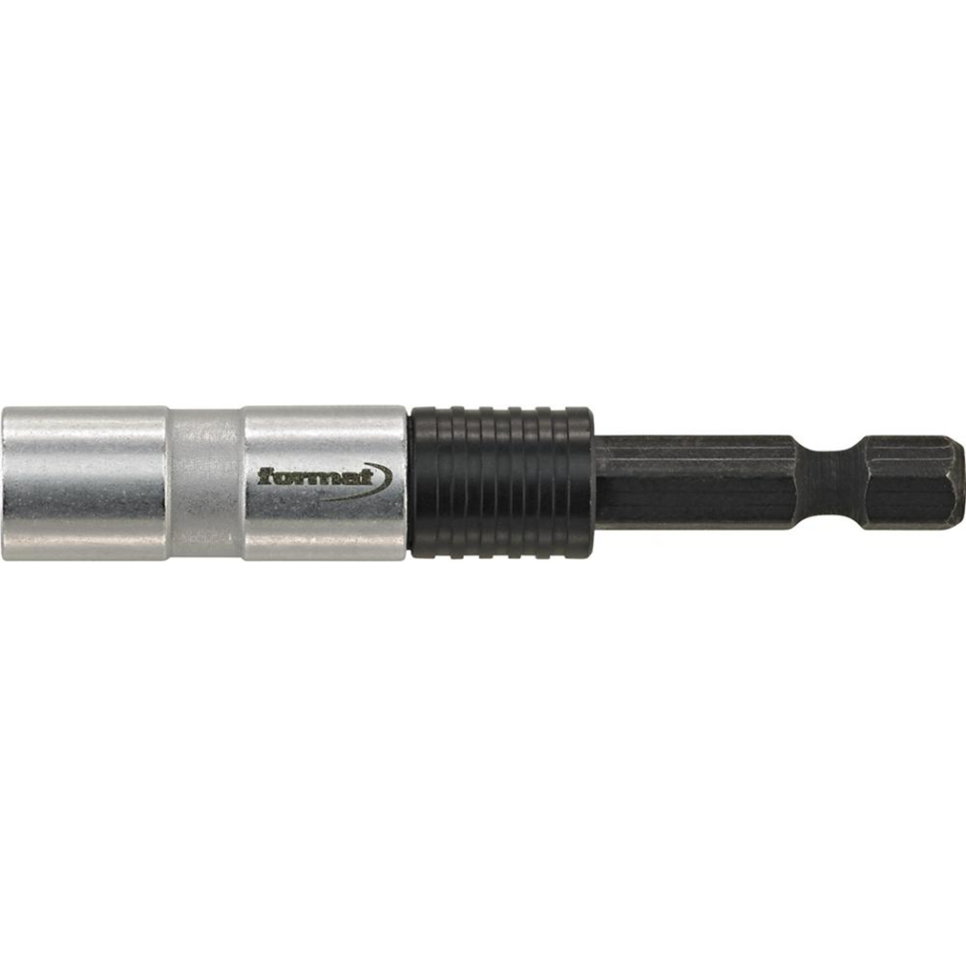 Schnellwechsel-Bithalter 1/4" für 1/4" Bits Magnet 60mm extradünn FORMAT