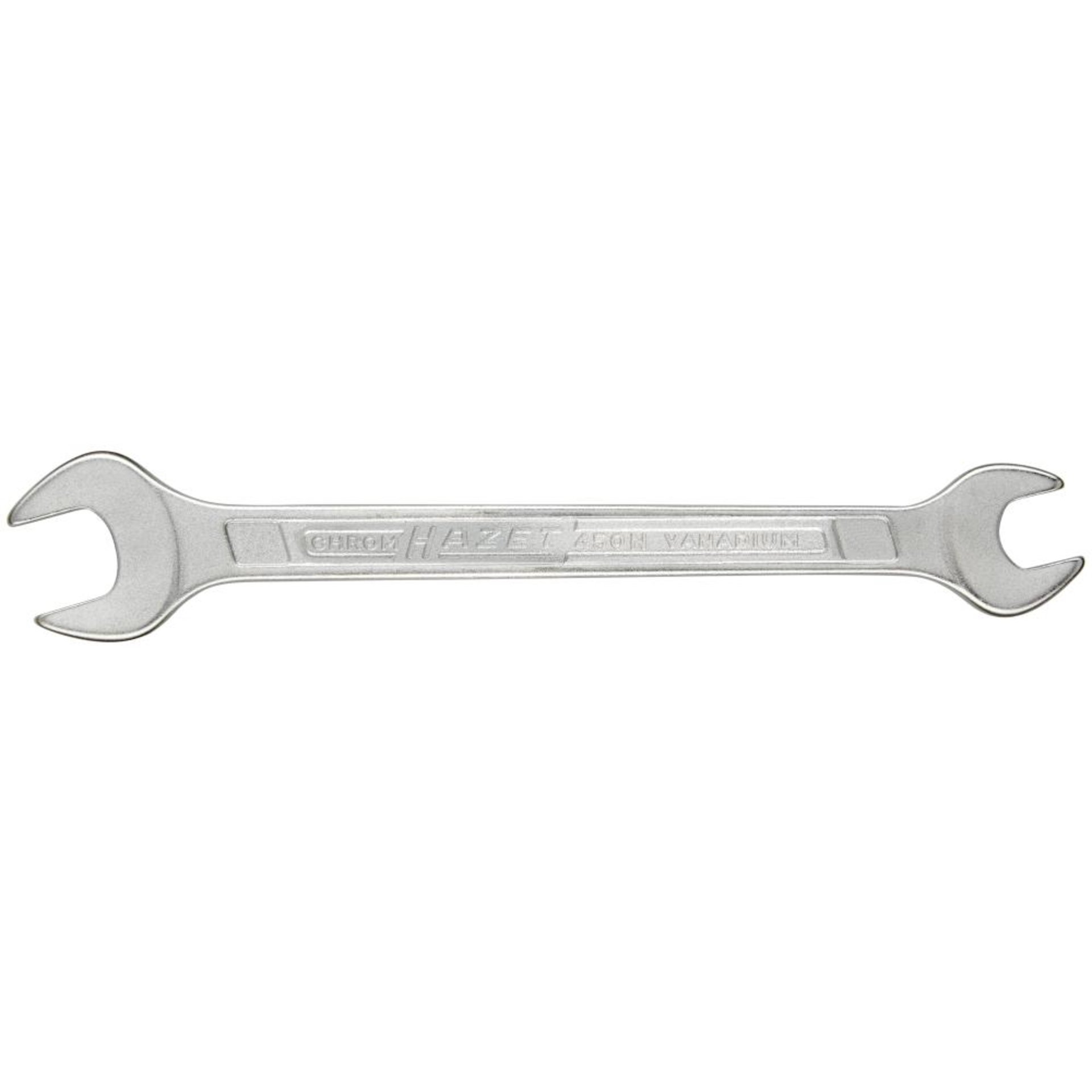 HAZET Clé à fourche double 450N-18X19 ∙ Profil à 6 pans extérieurs ∙ taille 18 x 19 mm