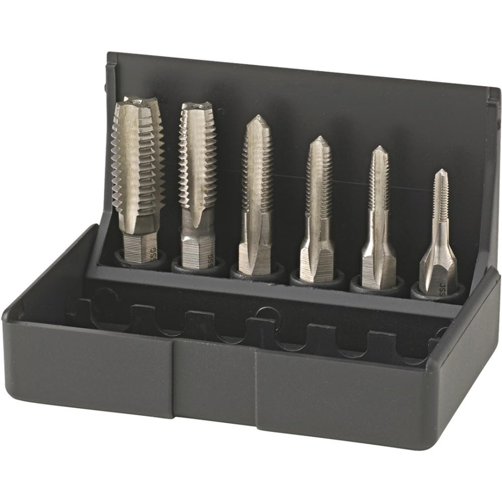 Einschnittgewindebohrer-Bit-Satz 1/4"