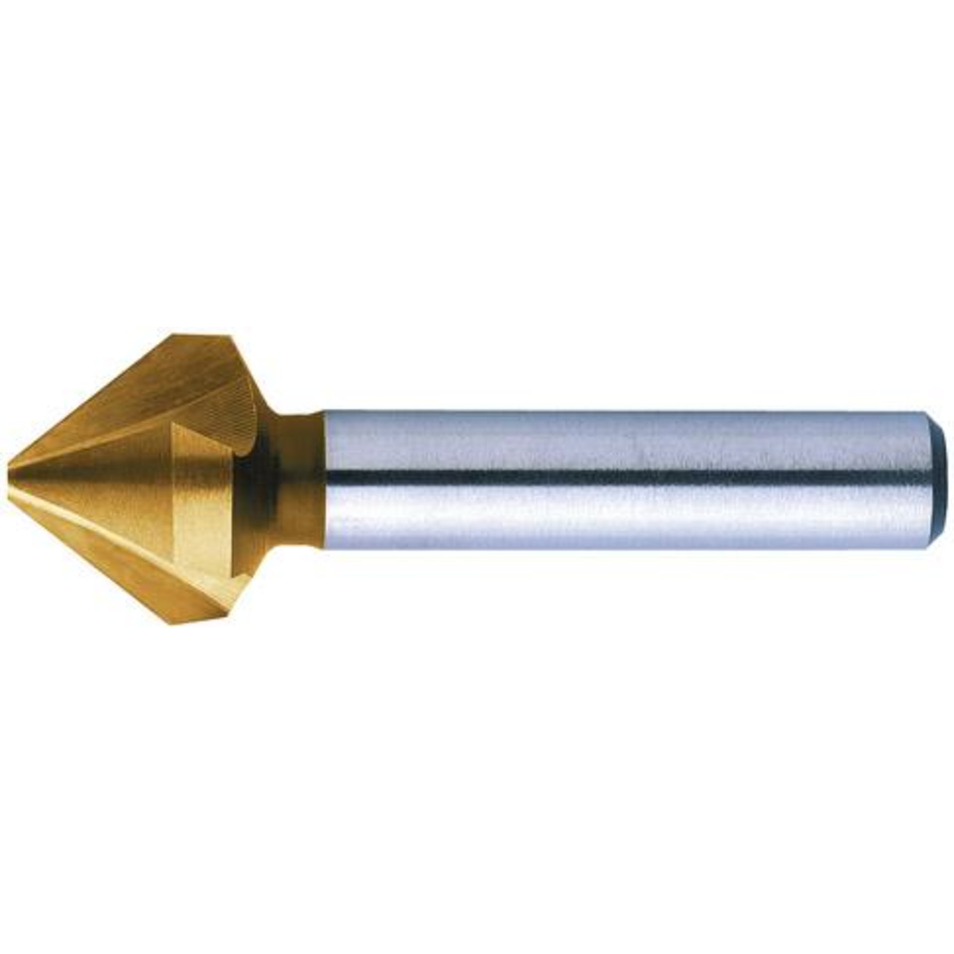 Kegelsenker HSS TiN Zylinderschaft 75° 8,3mm FORMAT