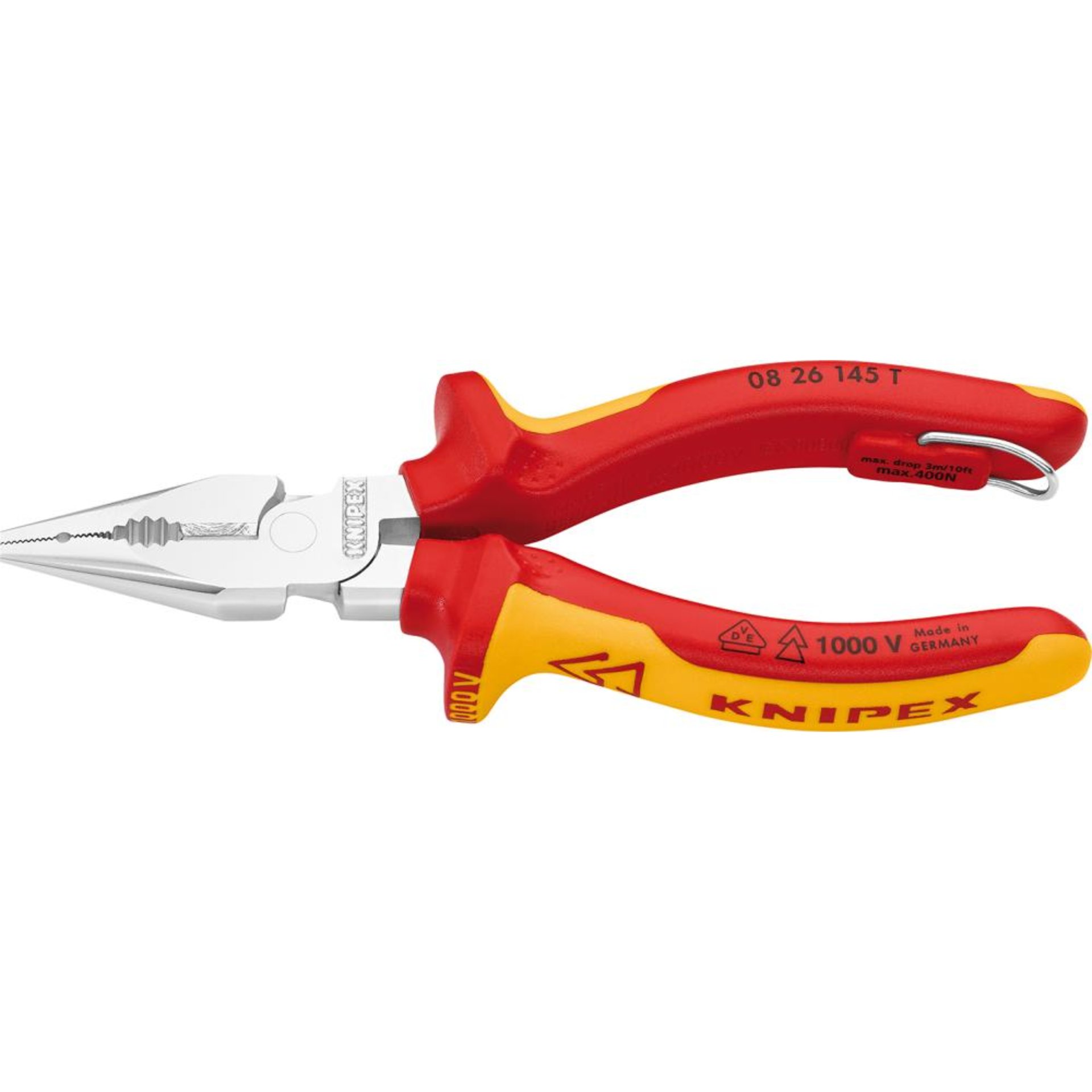 PINCE UNIVERSELLE 145MM ISOLEE ANTICHUTE