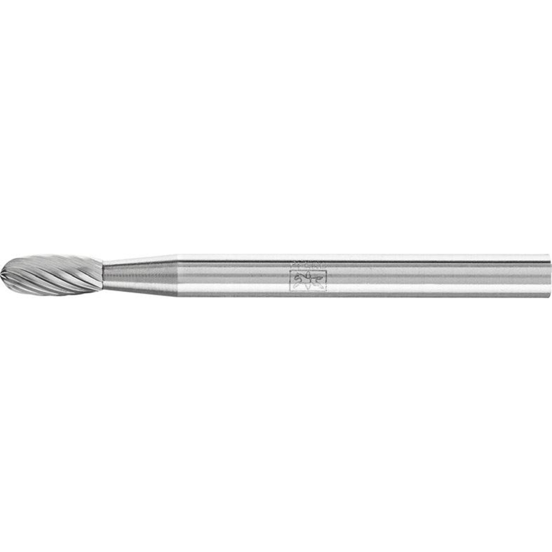 Hartmetall-Kleinfrässtift (Rotorfräser) DIN 8033 – Schaft-Ø 3 mm, Tropfenform TRE,  Zahnung 5