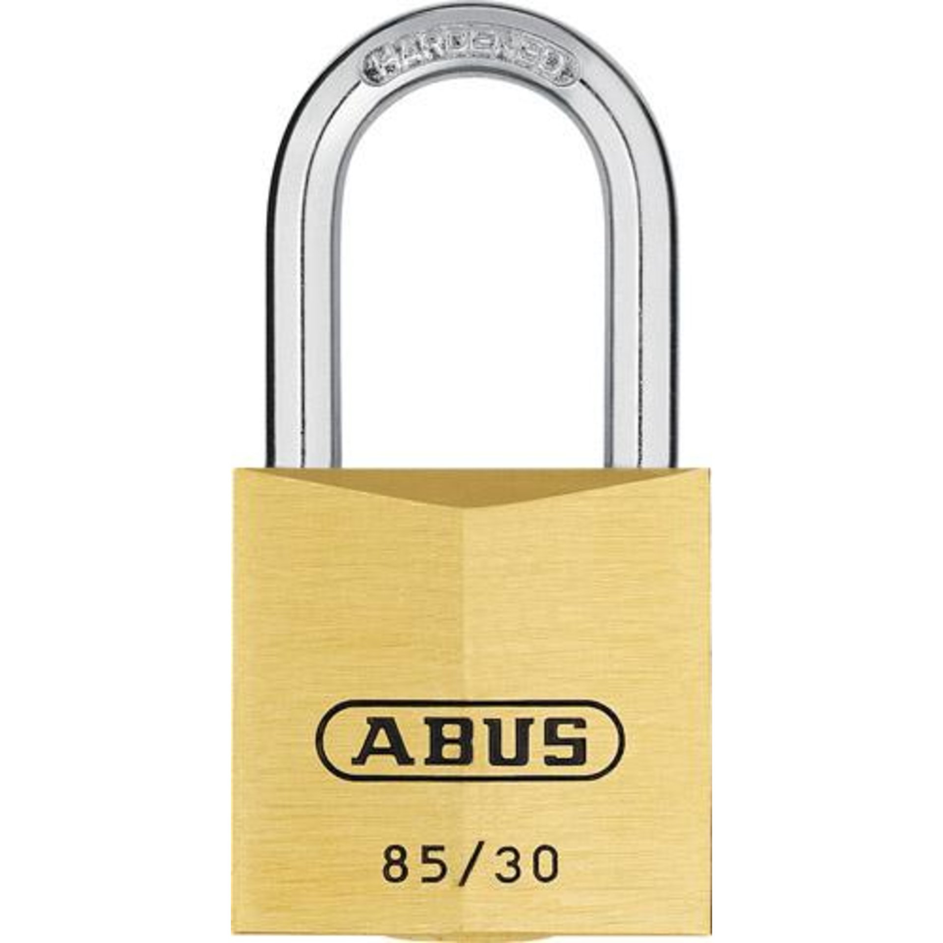 Vorhangschloss Messing verschiedene mit Etikett 85/50 ABUS