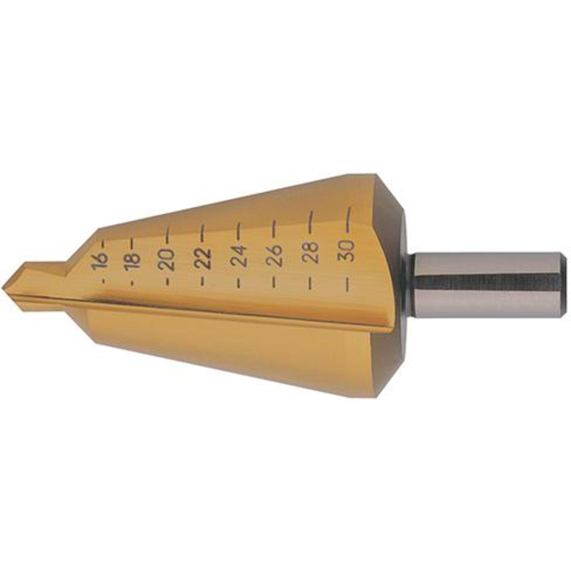 Blechschälbohrer HSS TiN 4-31mm FORMAT
