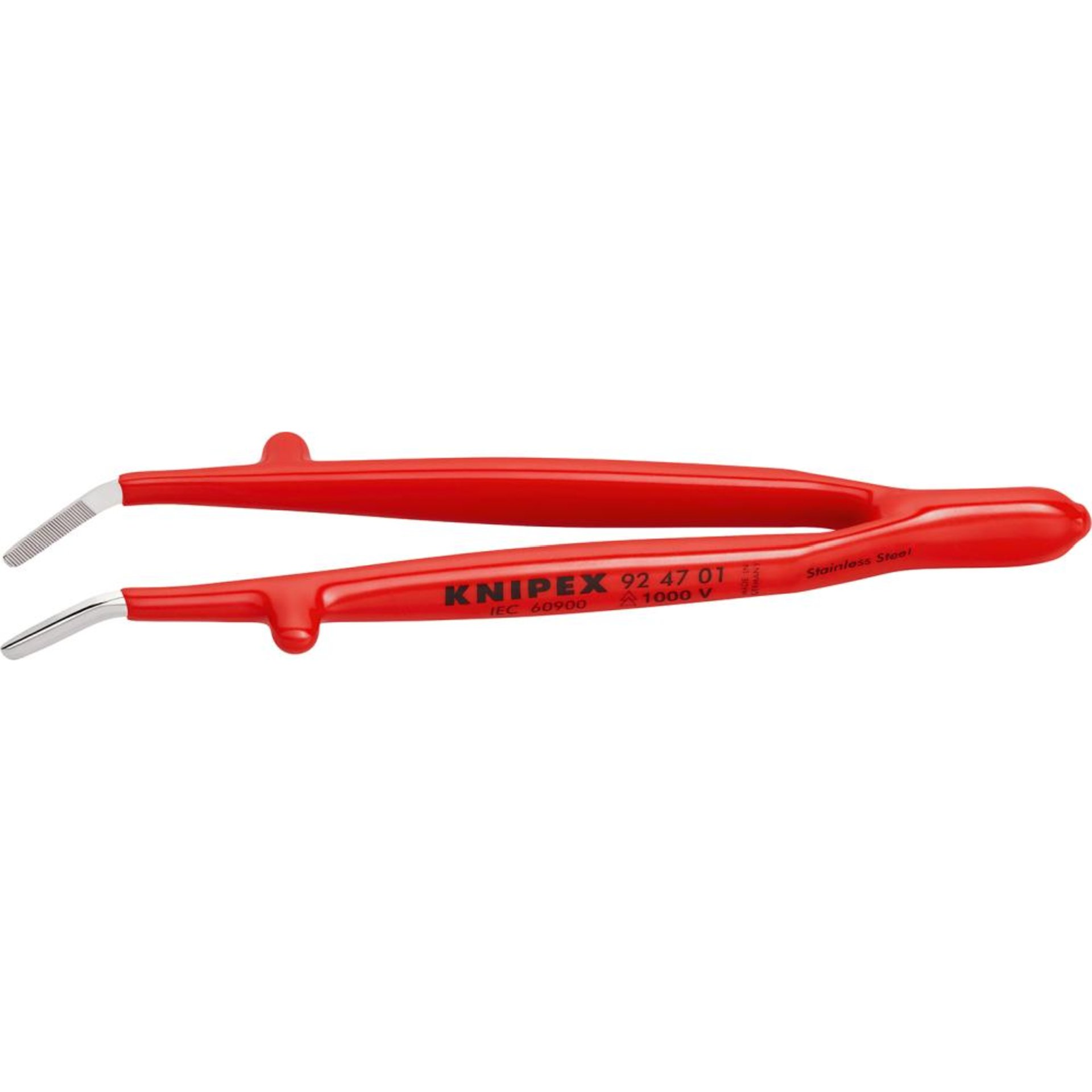 KNIPEX 92 47 01 Universalpinzette isoliert Glatt 142 mm