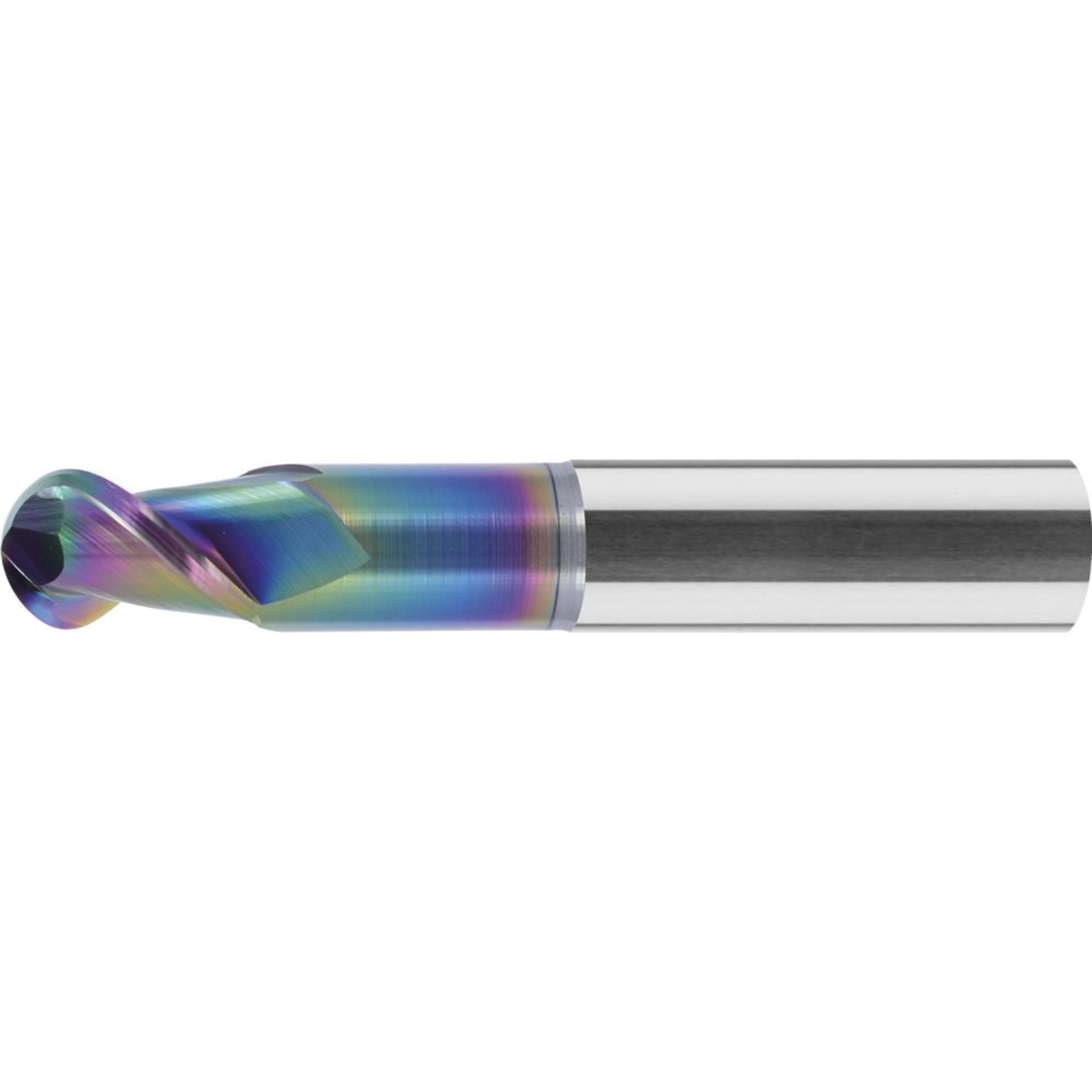 Radiusfräser VHM 12,0mm Z2 kurz HA ta-C FORMAT
