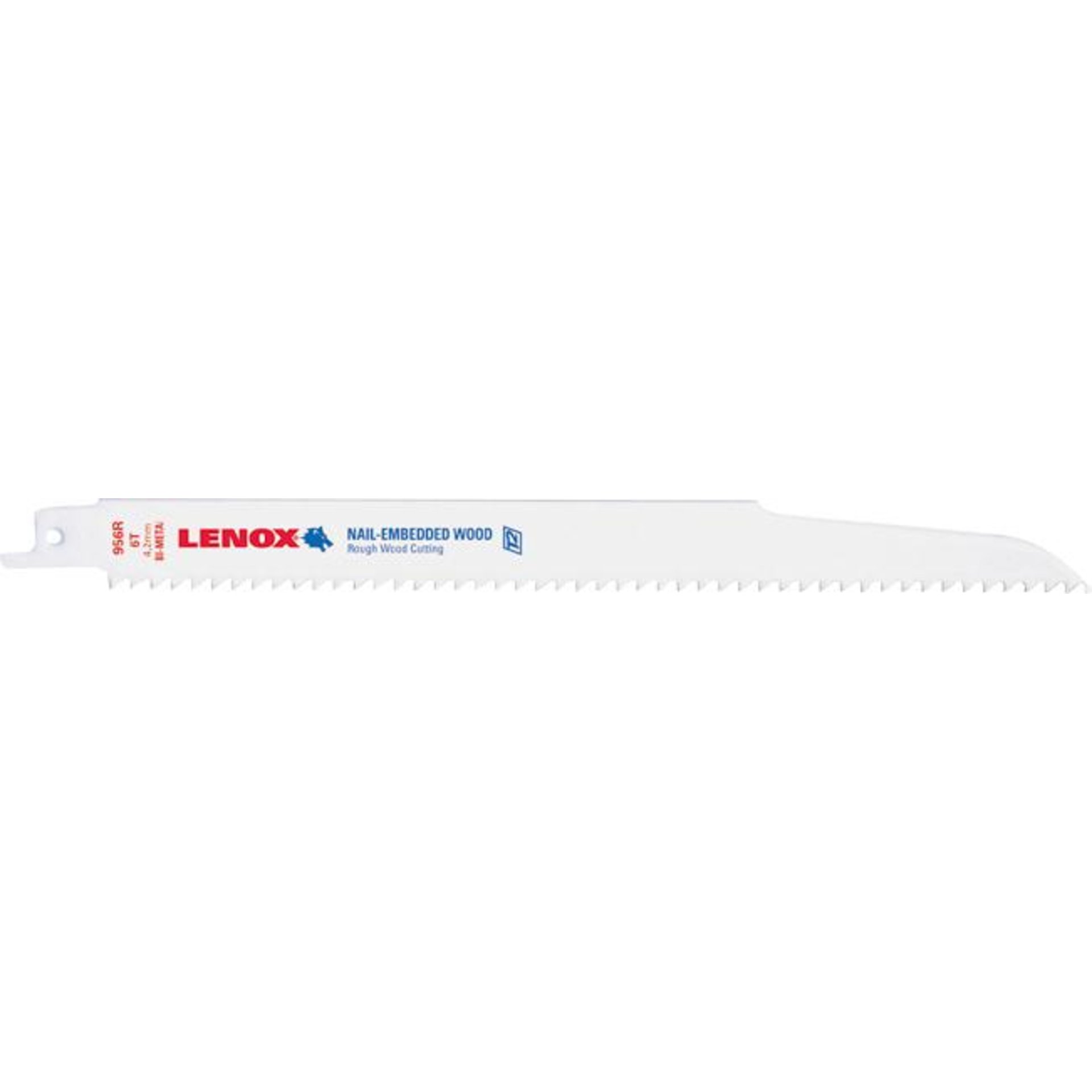 Säbelsägeblatt 229x19x1,3mm 6Zähne Pack a 5 Stück LENOX