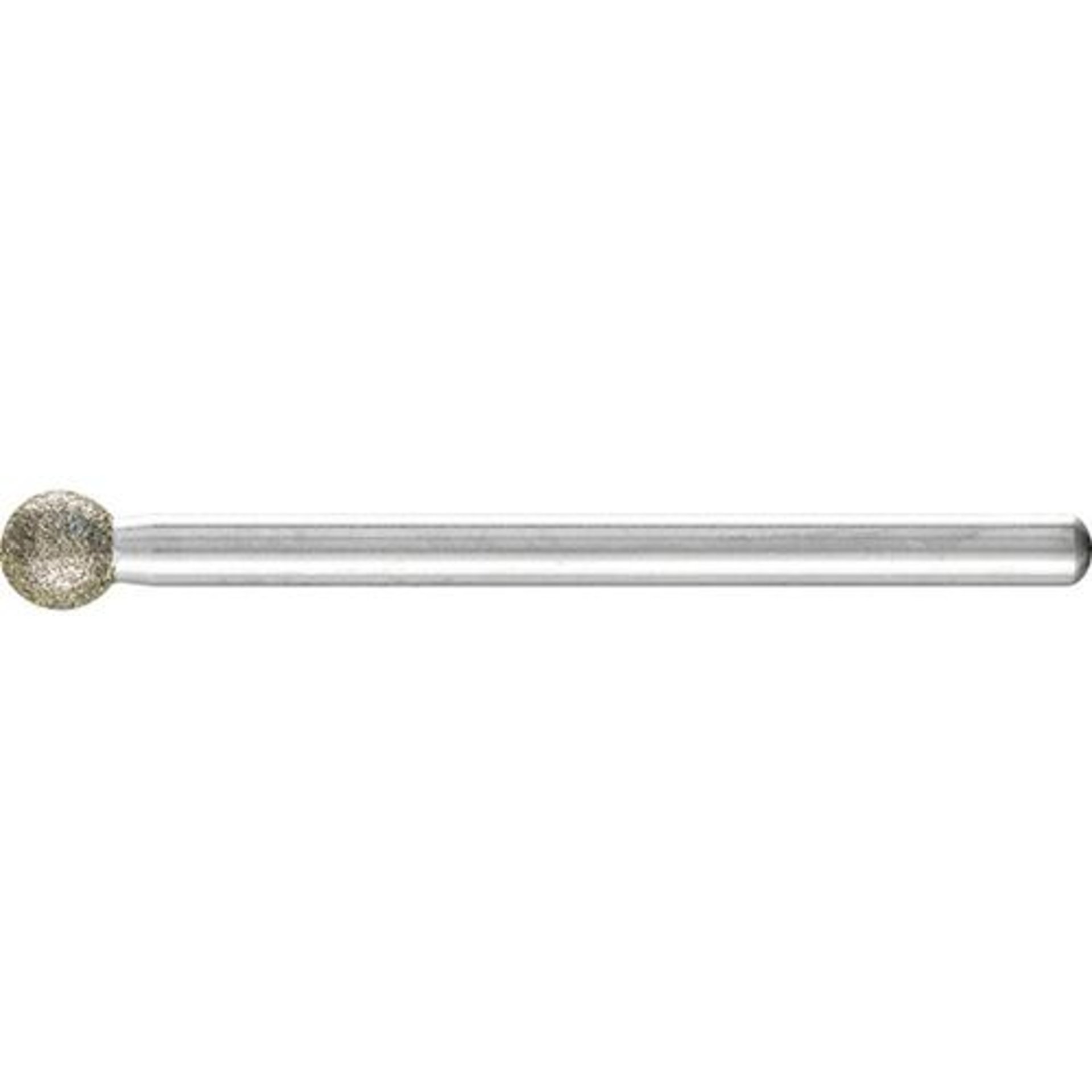 Schleifstift Diamant D126Kugelform 6x3mm Pferd