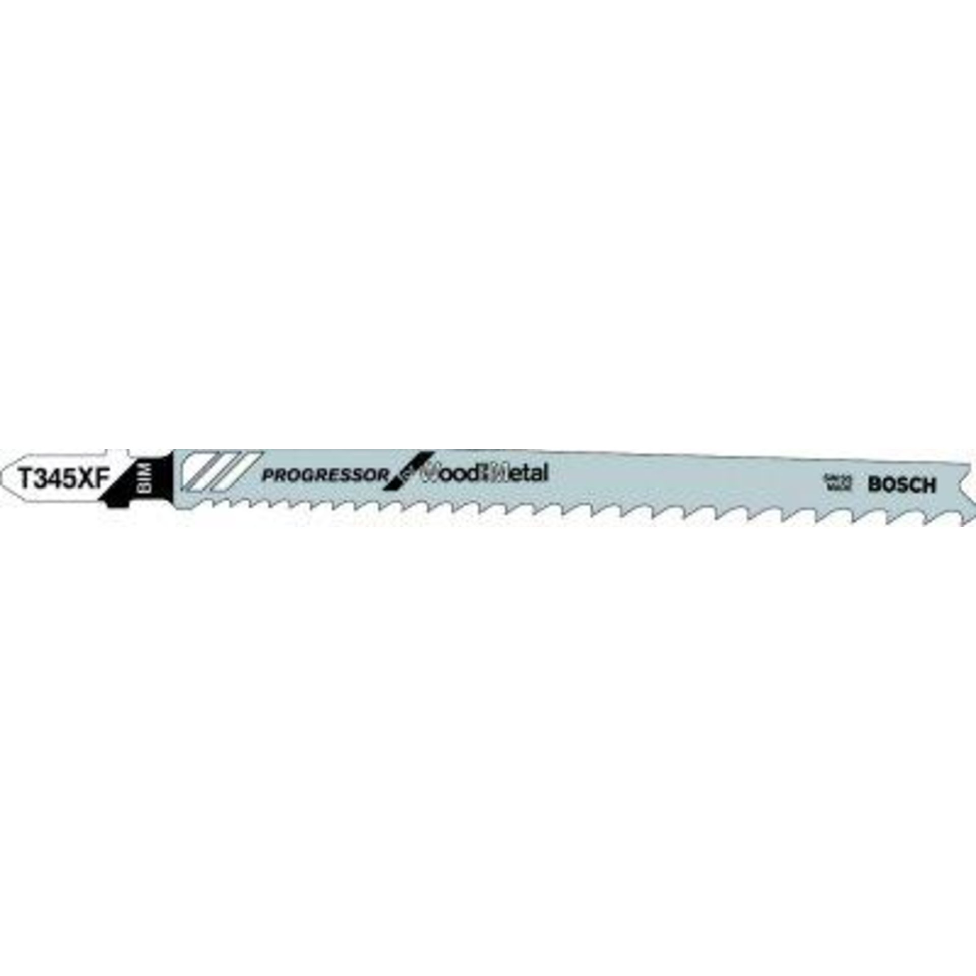 Stichsägeblatt T 345 XF Bosch VE à 5 Stück Progressor Wood and Metal
