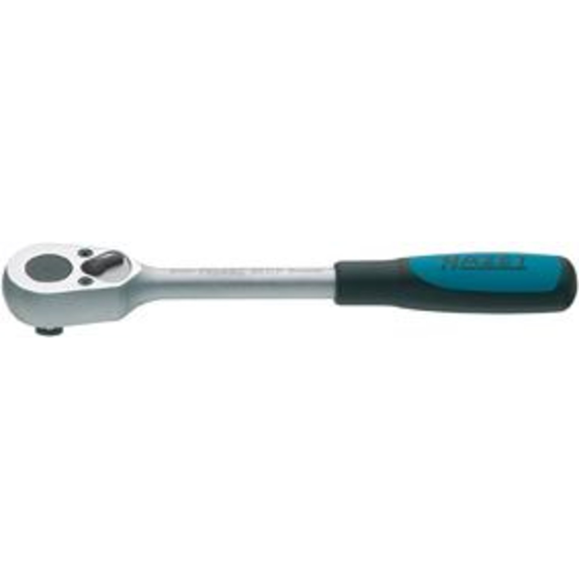 HAZET Reversible ratchet 8816P ∙ 3/8 inch (10 mm) square, solid ∙ 199 mm