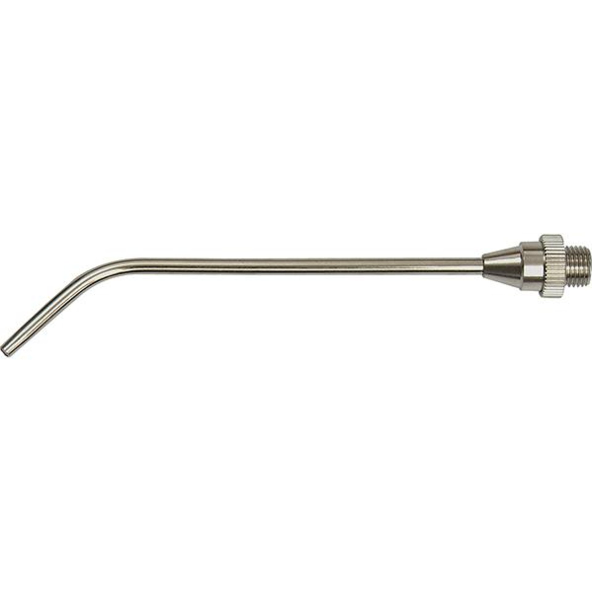 Verlängerungsdüse für Ausblaspistole Messing gebogen M12x1,25 150mm RIEGLER