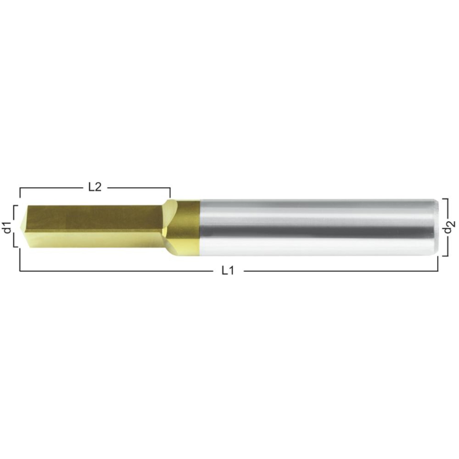Gewindebohrer-Ausdreher VHM Z3 M10 FORMAT
