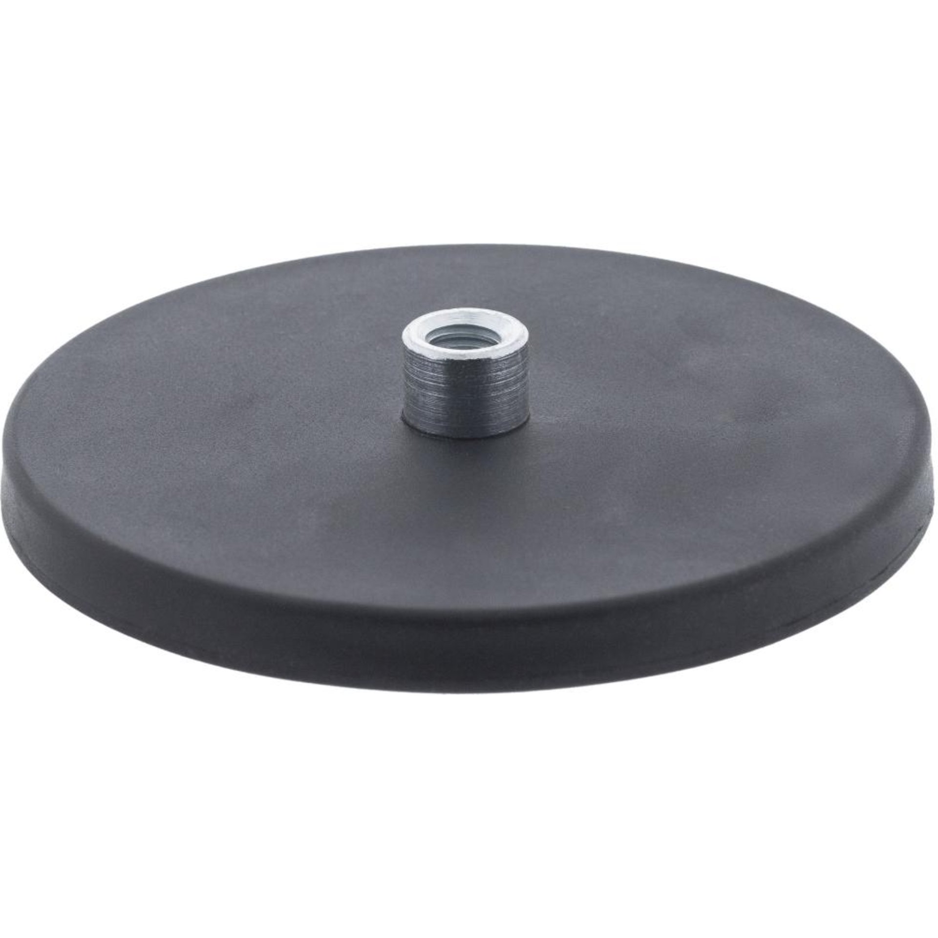 Flachgreifer-Magnet 66mm mit Buchse M5/Gummi FORMAT