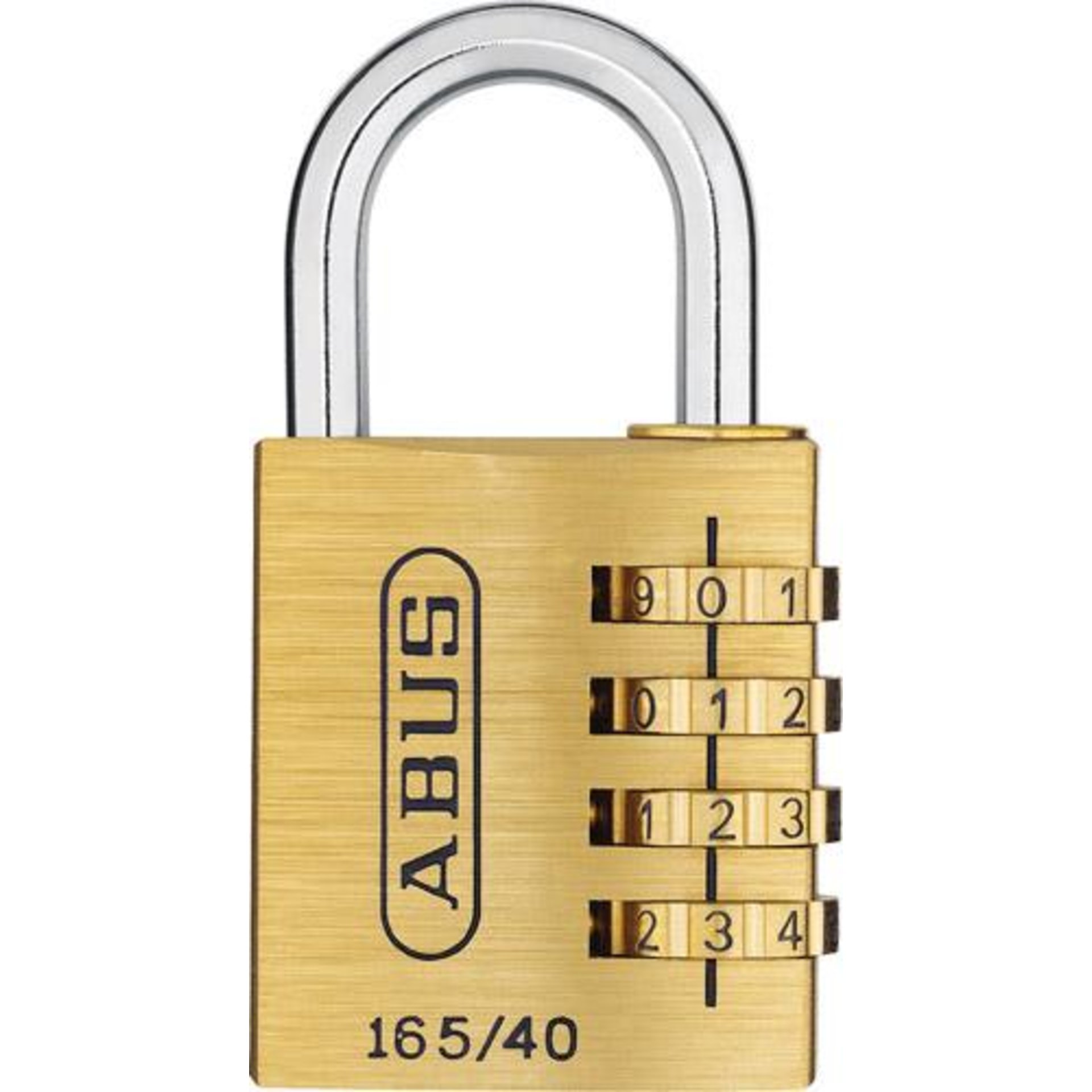 Zahlen-Vorhangschloss 165/40 Code 4-stellig ABUS