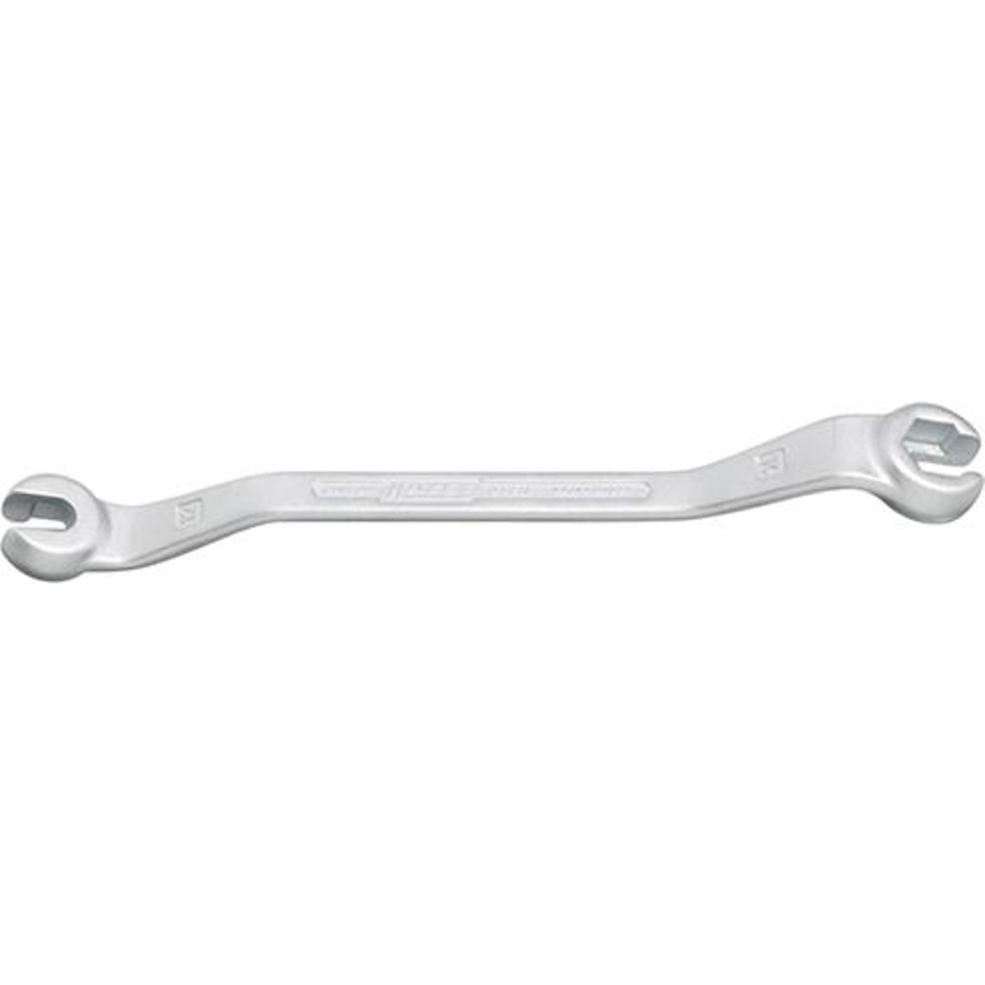 HAZET Double box-end wrench ∙ open 612N-10X11 ∙ Outside hexagon profile ∙ size 10 x 11 mm