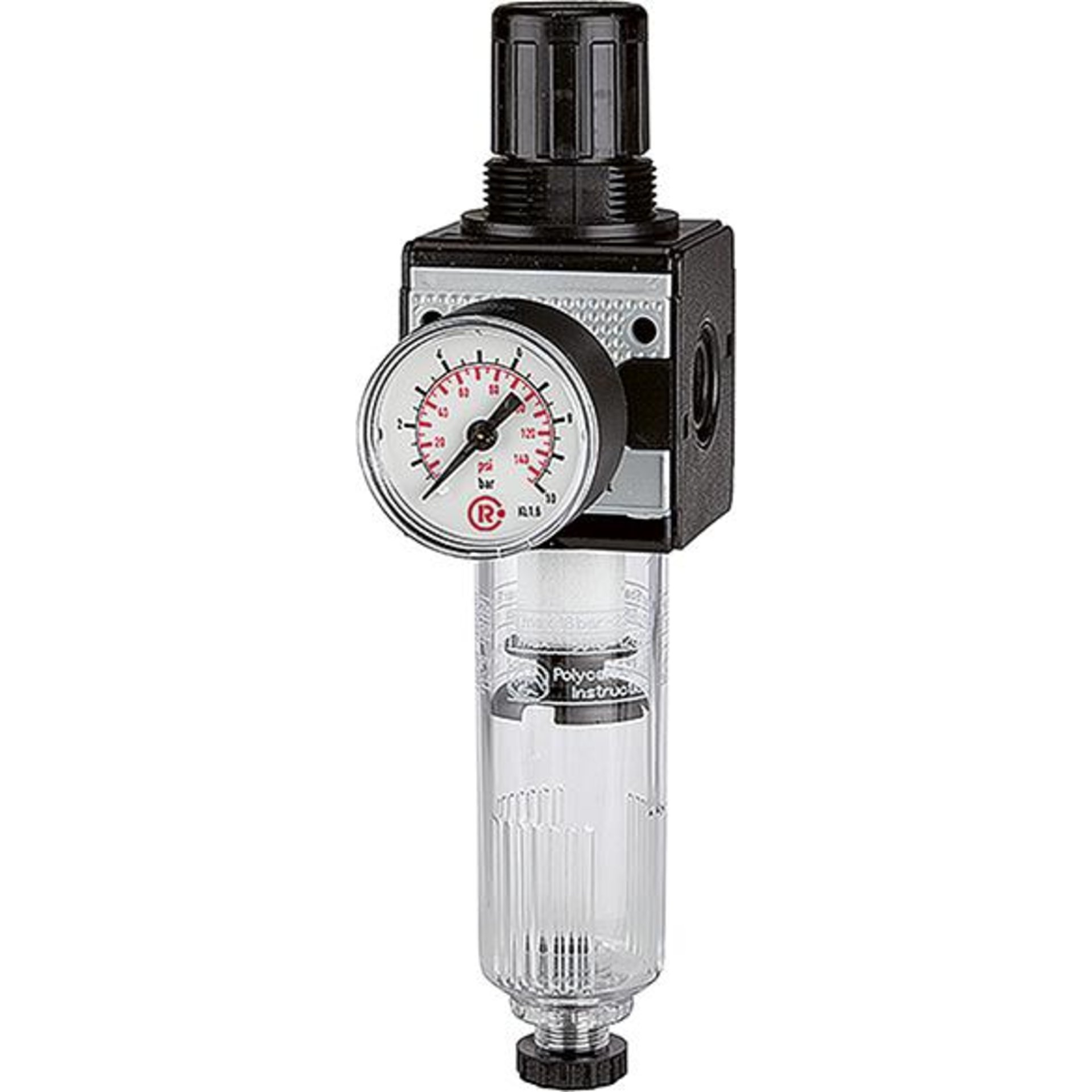 Filterregler multifix mitManometer BG3 0,5-10bar G3/4" RIEGLER
