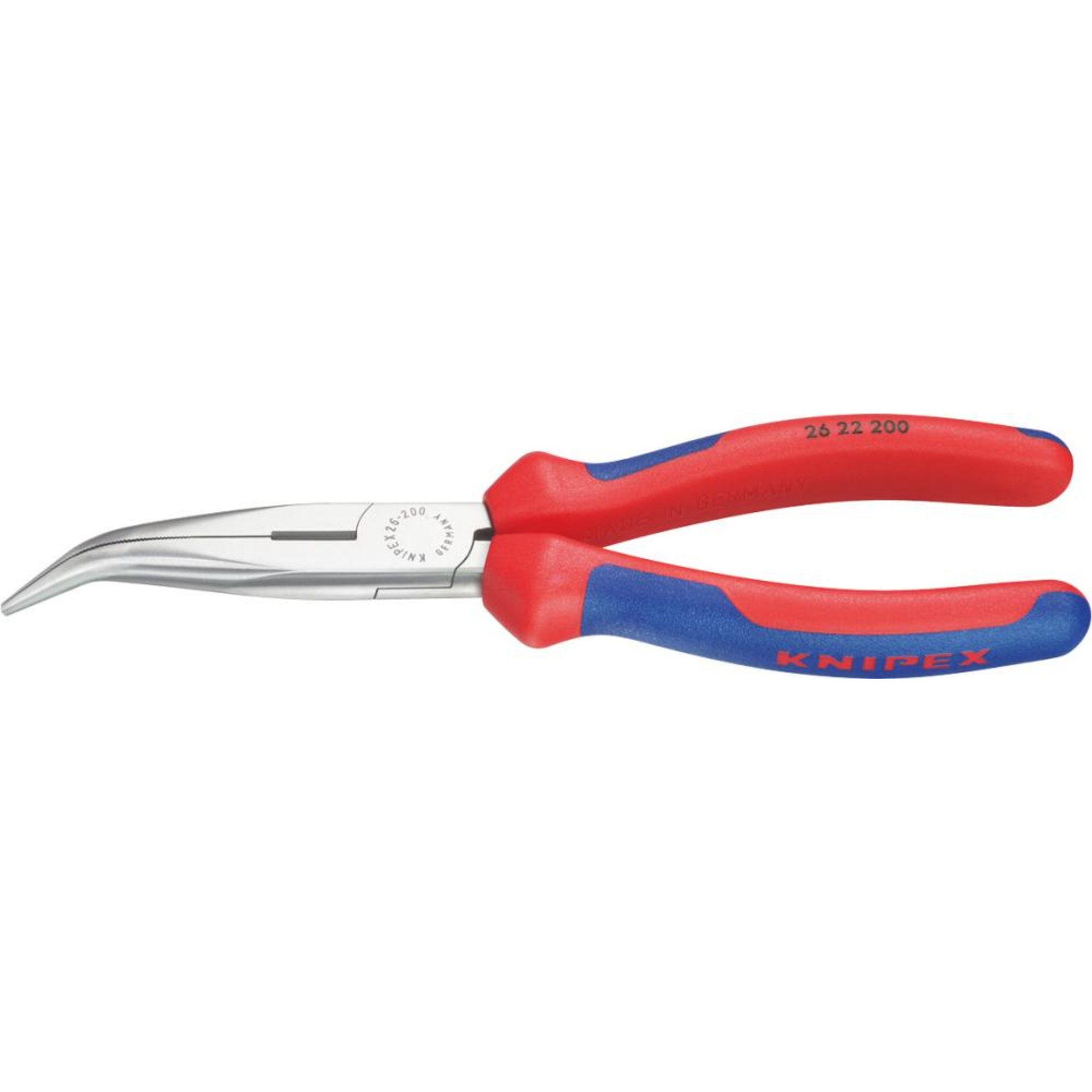 PINCE A BEC DEMI ROND 200MM COUDEE