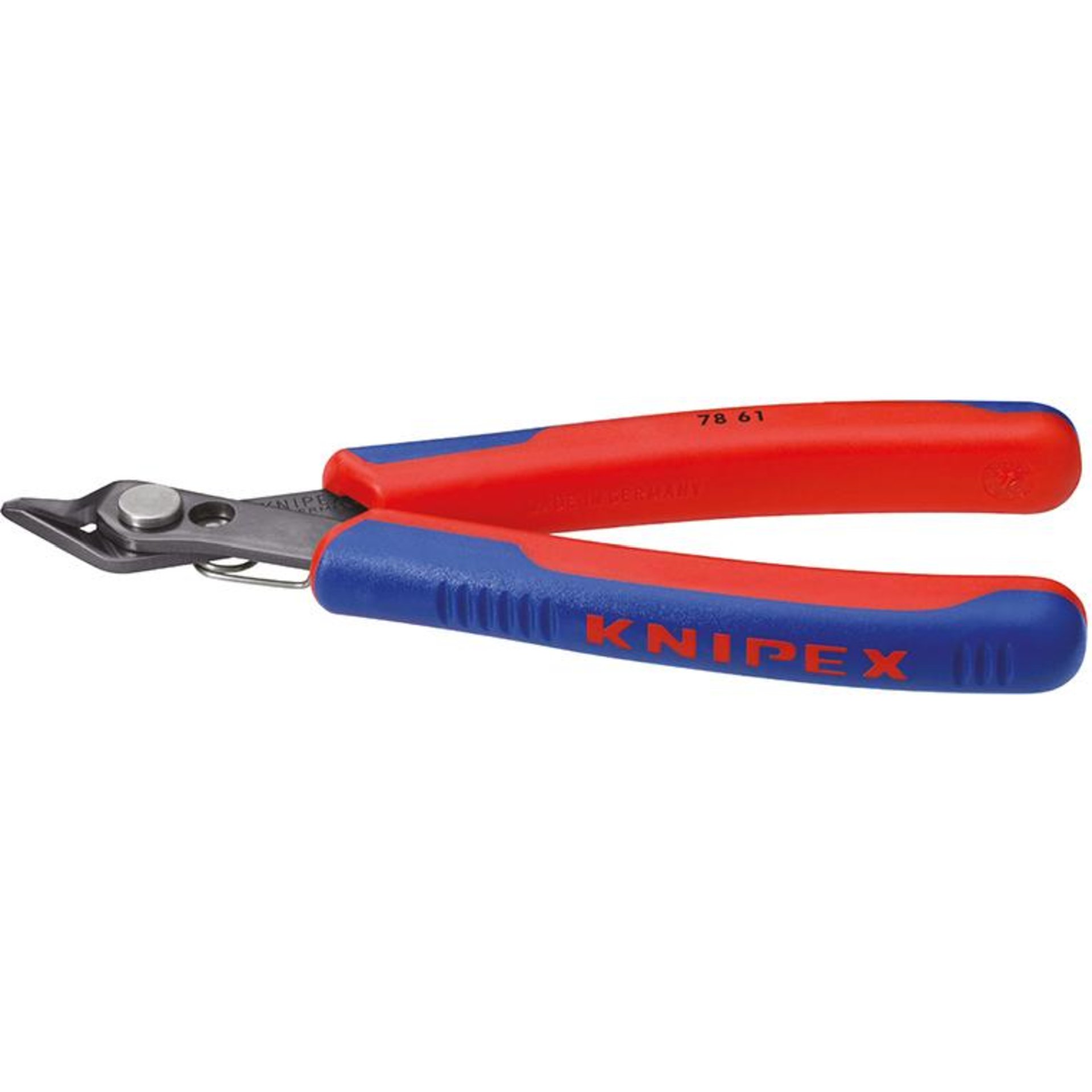 KNIPEX 78 61 125 Electronic Super Knips® mit Mehrkomponenten-Hüllen brüniert 125 mm