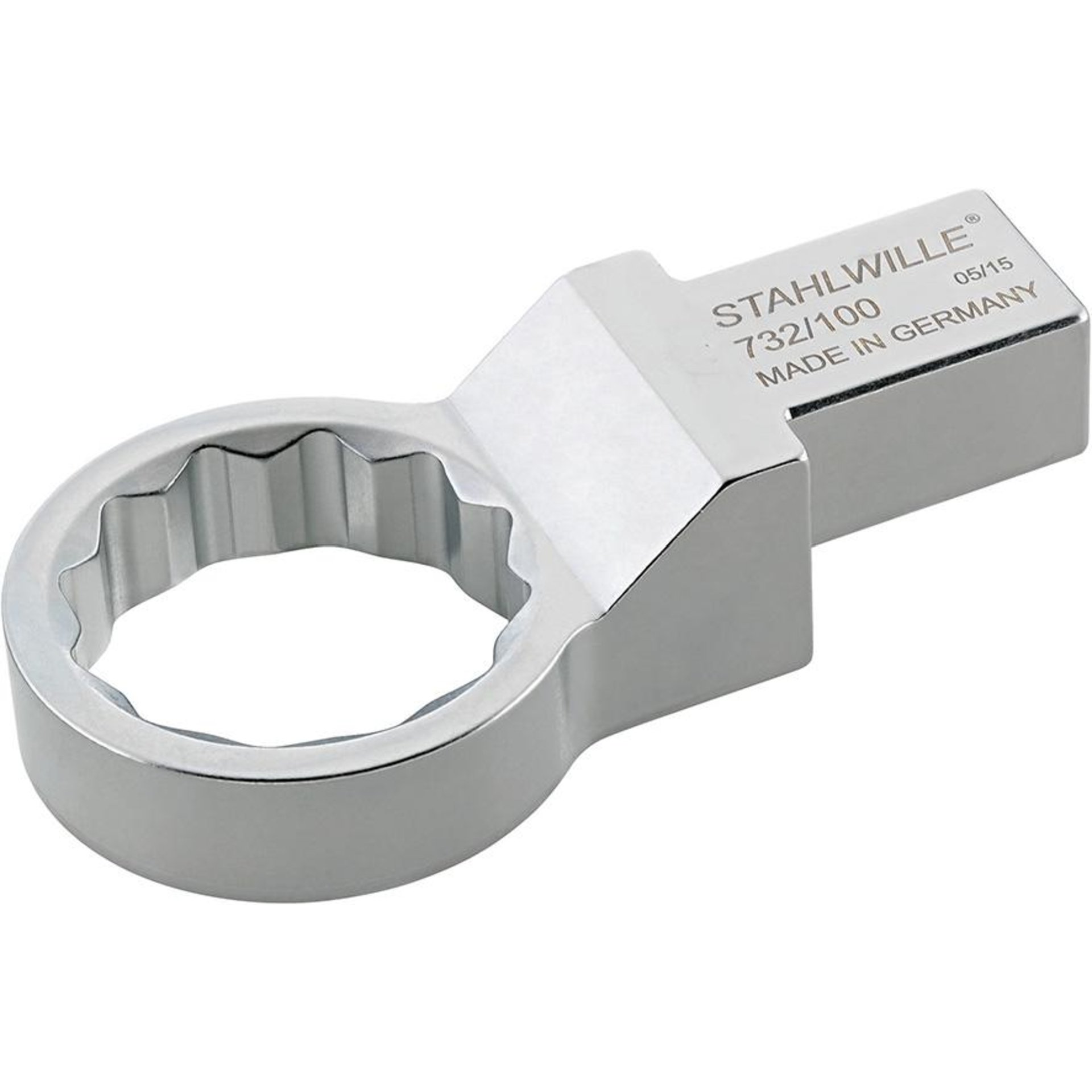 Einsteck-Ringschlüssel 24mm 22x28mm Stahlwille