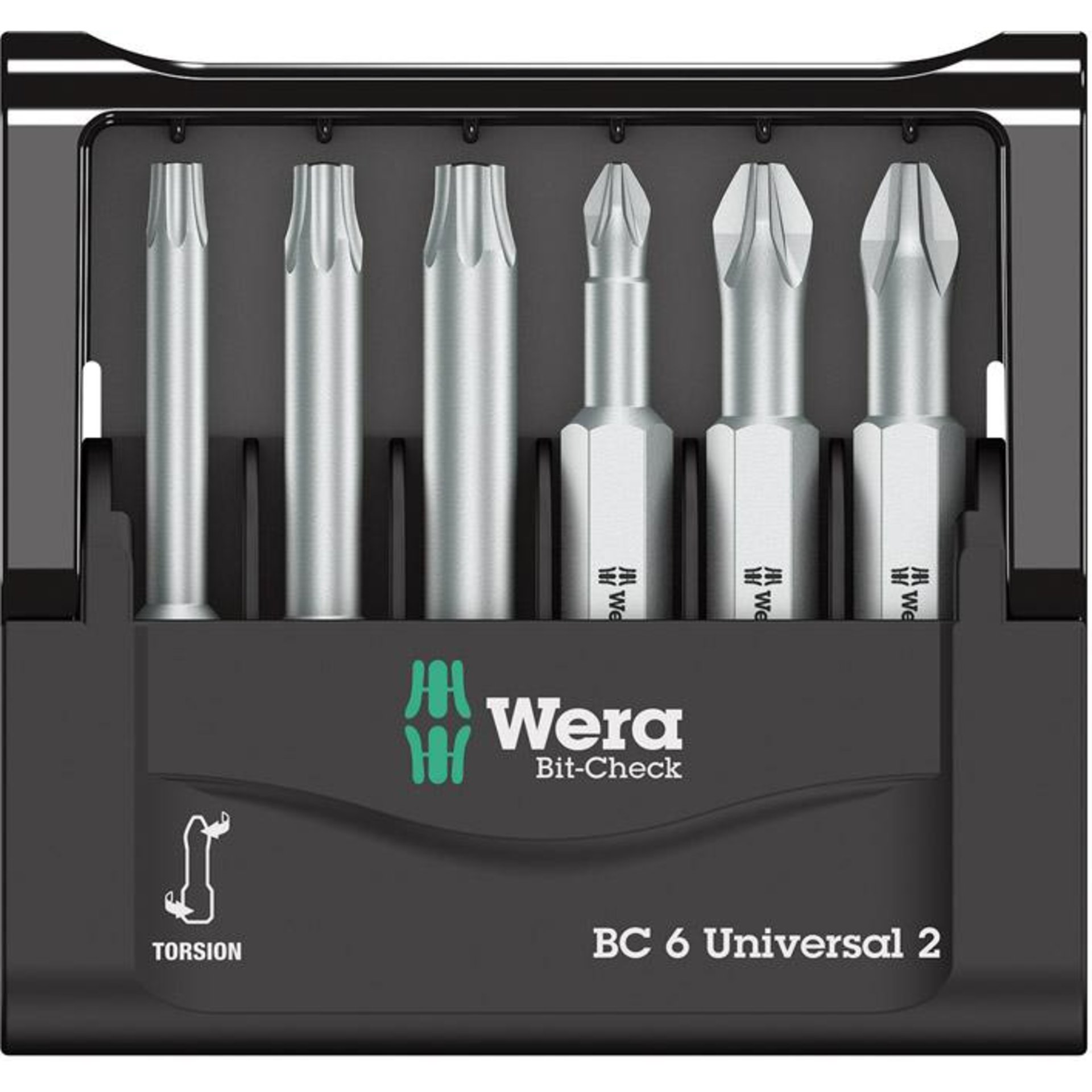 Bit-Satz Bit-Check 6 Universal 2 Wera