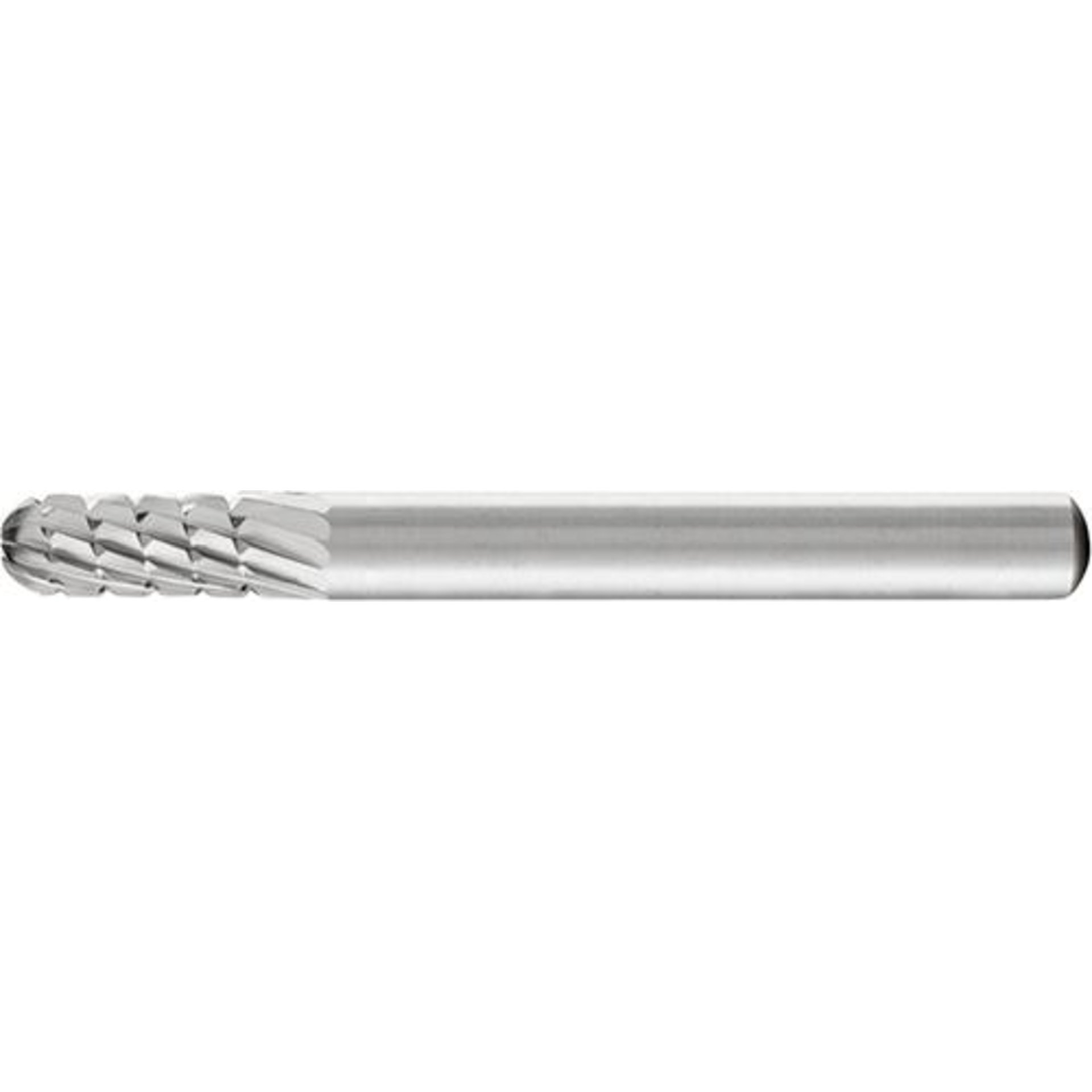 HSS-Frässtift (Rotorfräser) Schaft-Ø 6 mm, Walzenrundform C, Zahnung 3