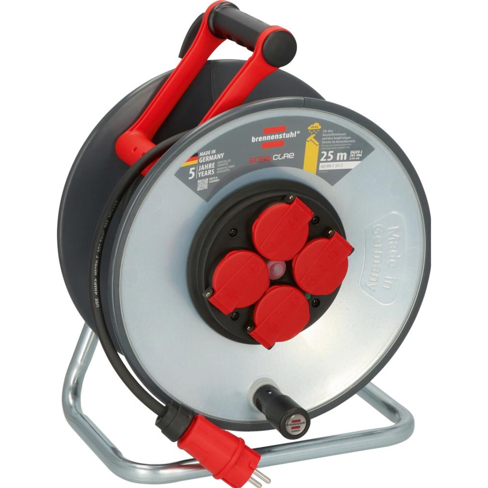 Stahlblech-Kabeltrommel SteelCore®, baustellentauglich