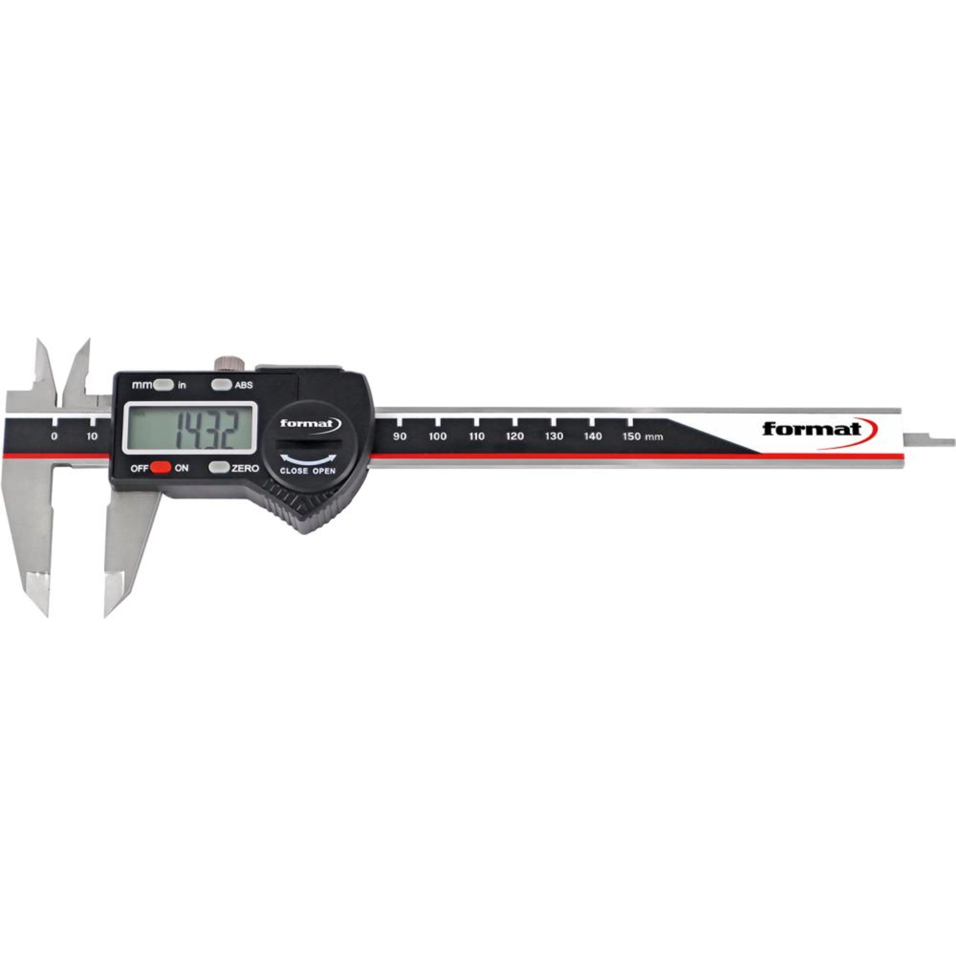 Messschieber digital IP54mit Datenausgang 150mm ET FORMAT