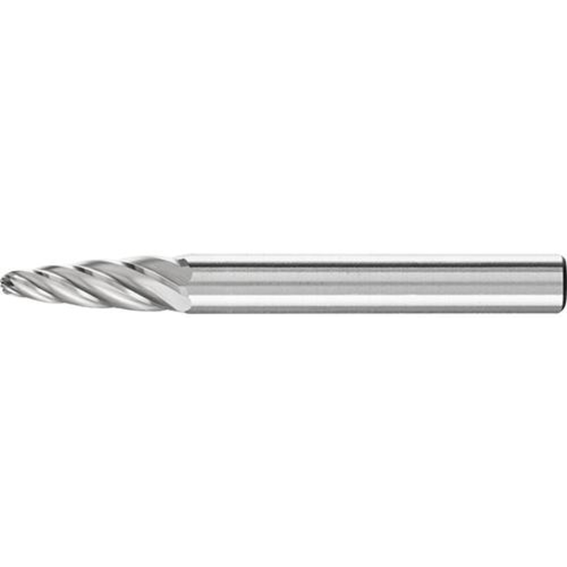 Frässtift HM Rundbogenform 0618 rostfrei 6mm 6x18mm Pferd