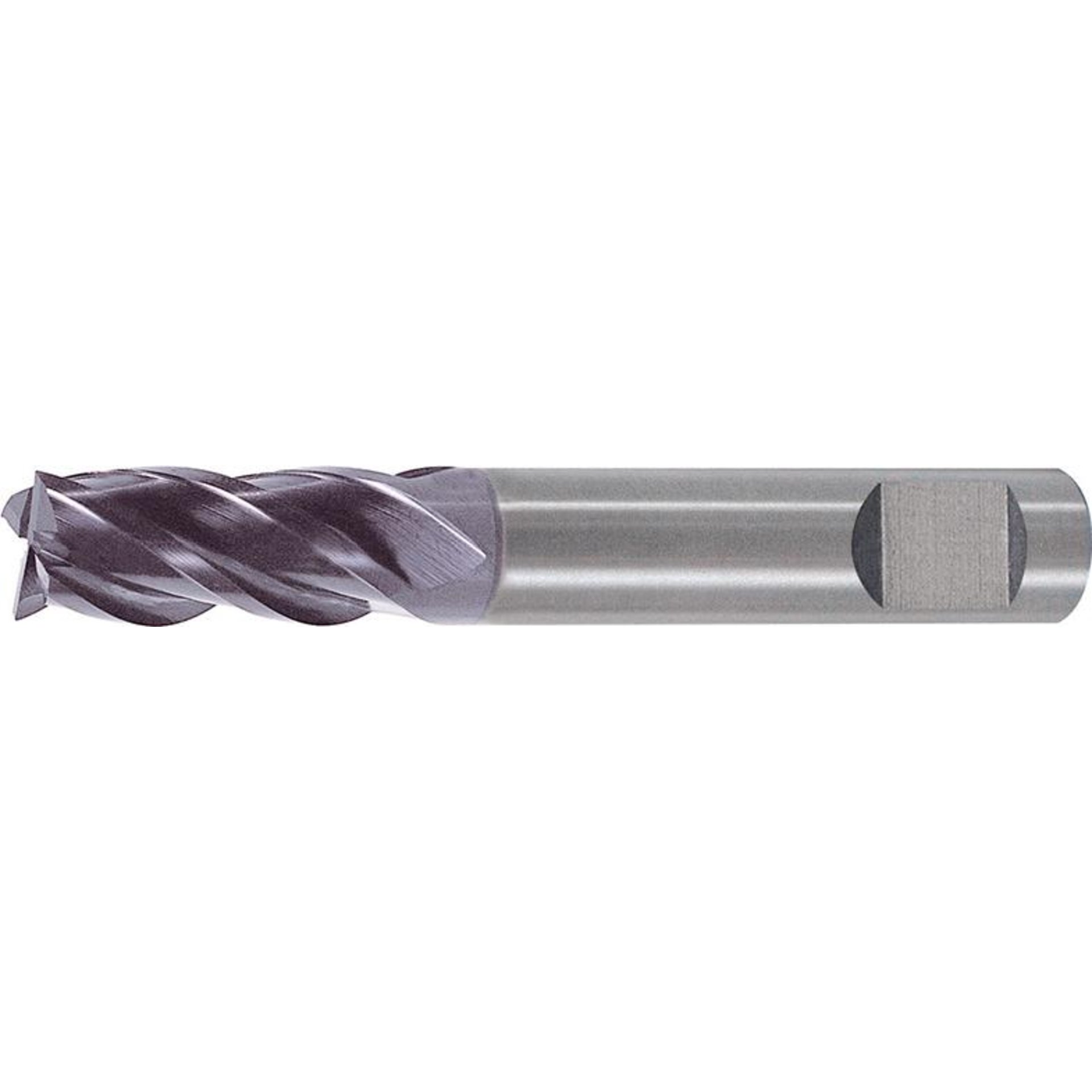 Schaftfräser VHM 8,0mm kurz HB Z4 TiAlN Werksnorm FORMAT