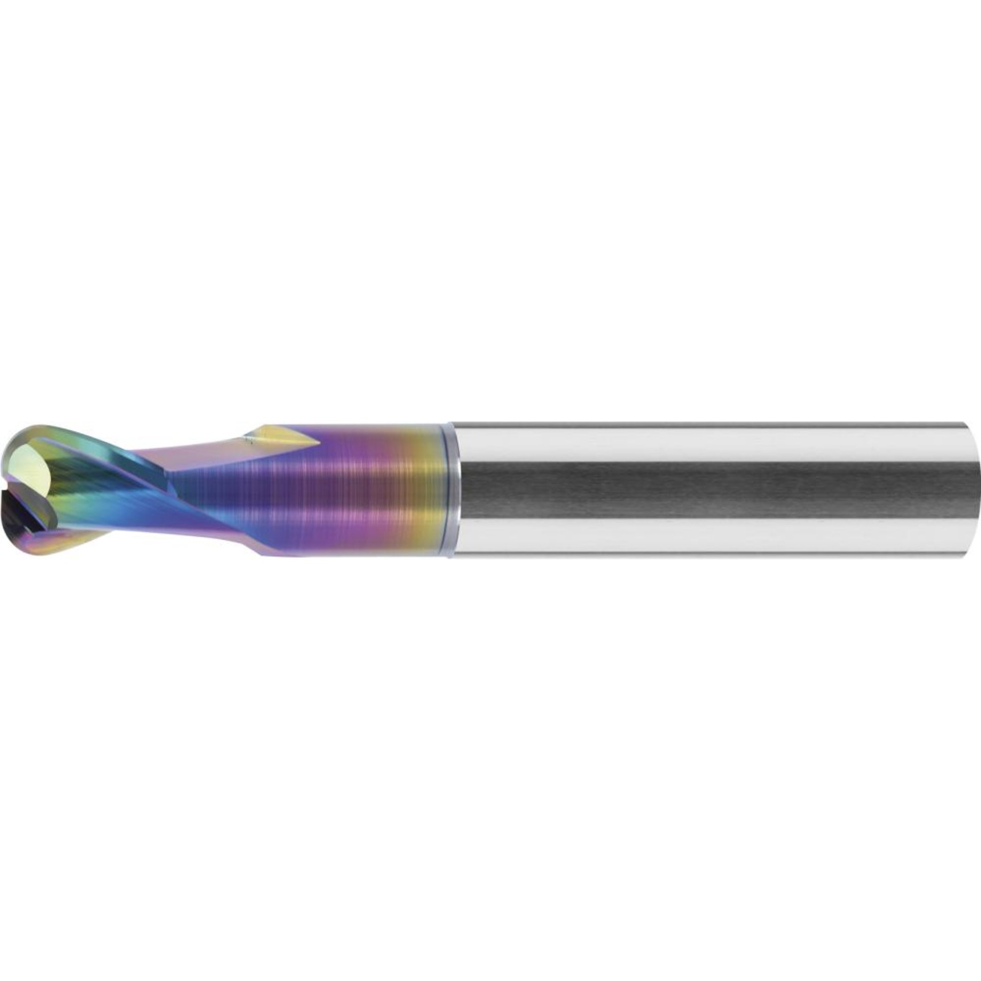 Torusfräser VHM 8/2,0mm Z2 kurz HA ta-C FORMAT