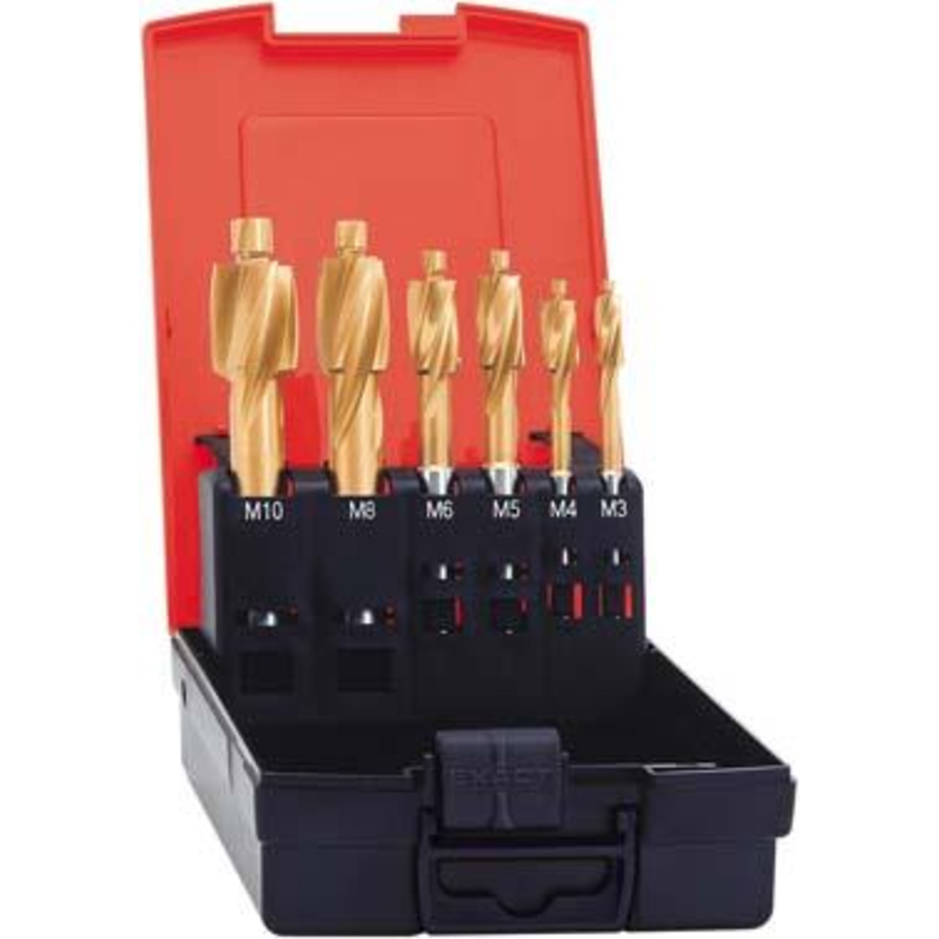 Flachsenker-Set Fein DIN373 TiN M3-M10 FORMAT