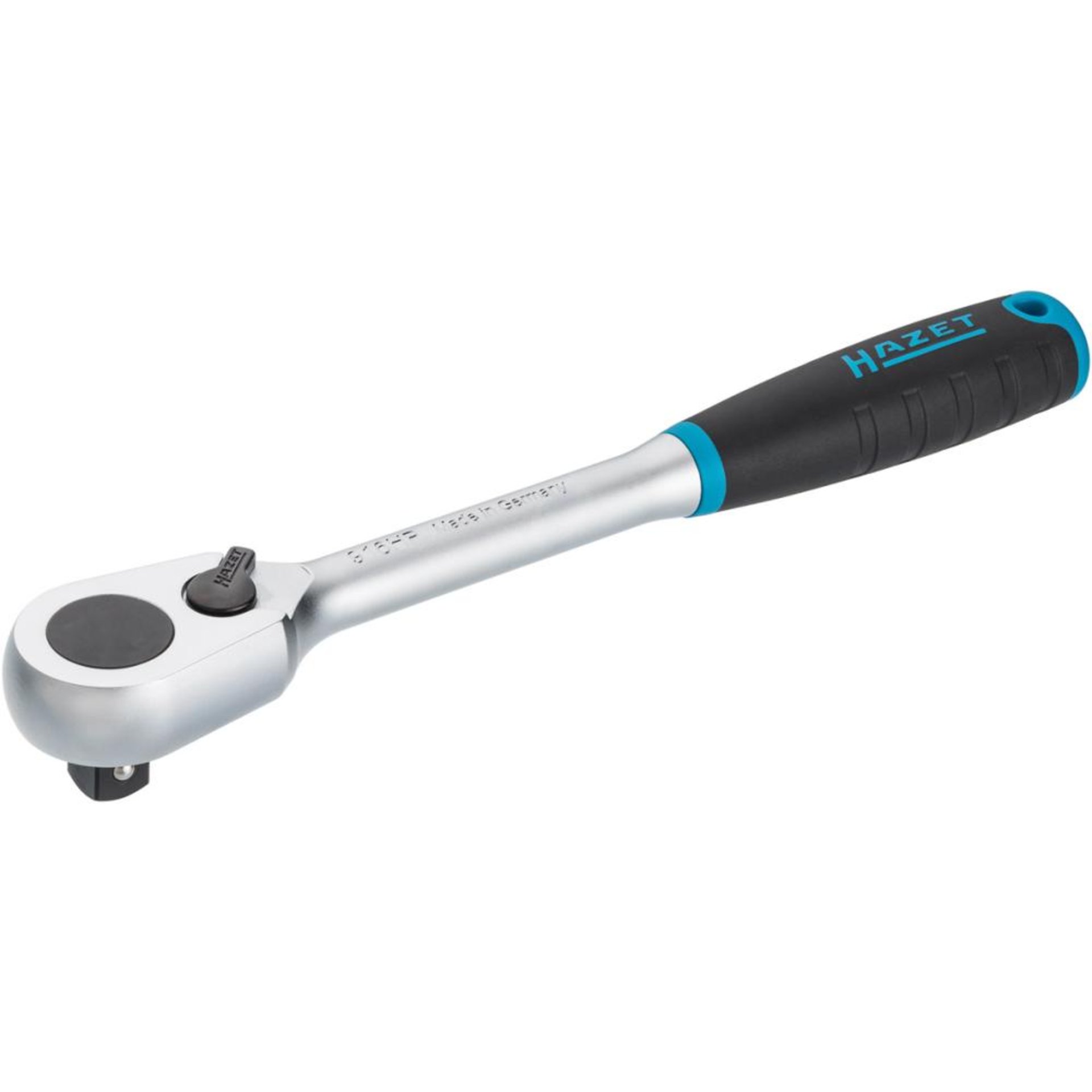 HAZET HiPer fine-tooth reversible ratchet 916HP ∙ 1/2 inch (12.5 mm) square, solid ∙ 275 mm
