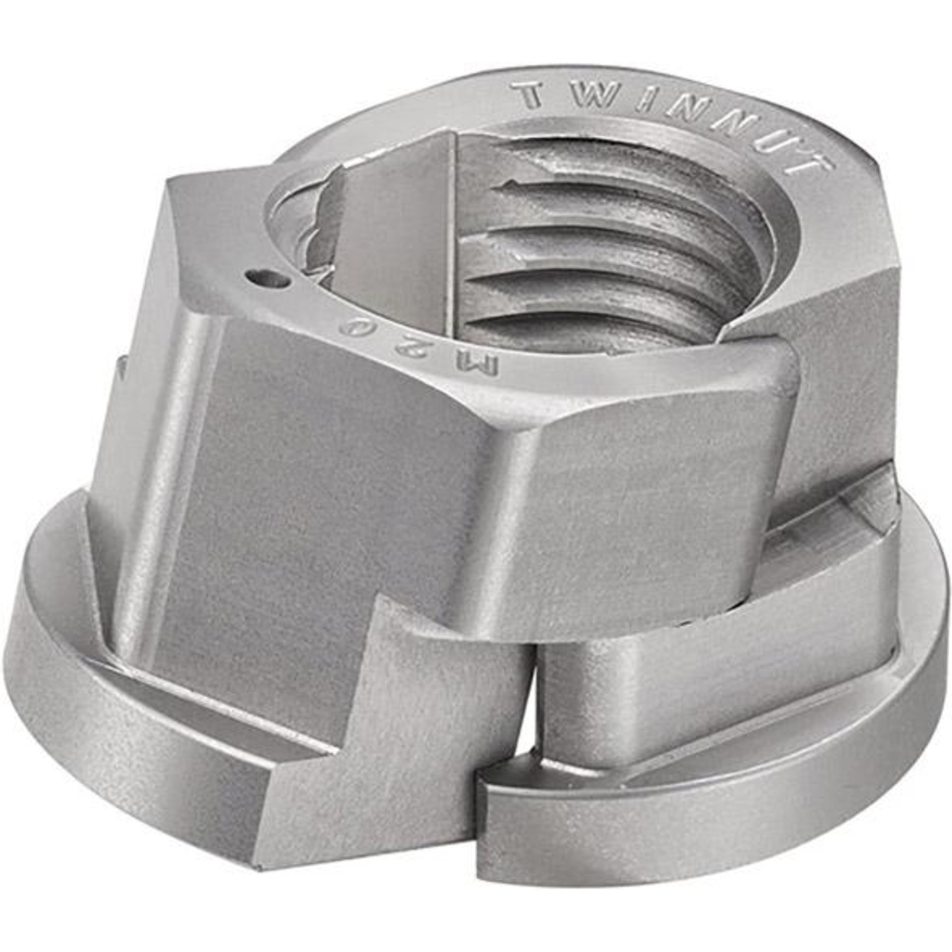 TWINNUT-Mutter mit Bund 6333S-M6 AMF