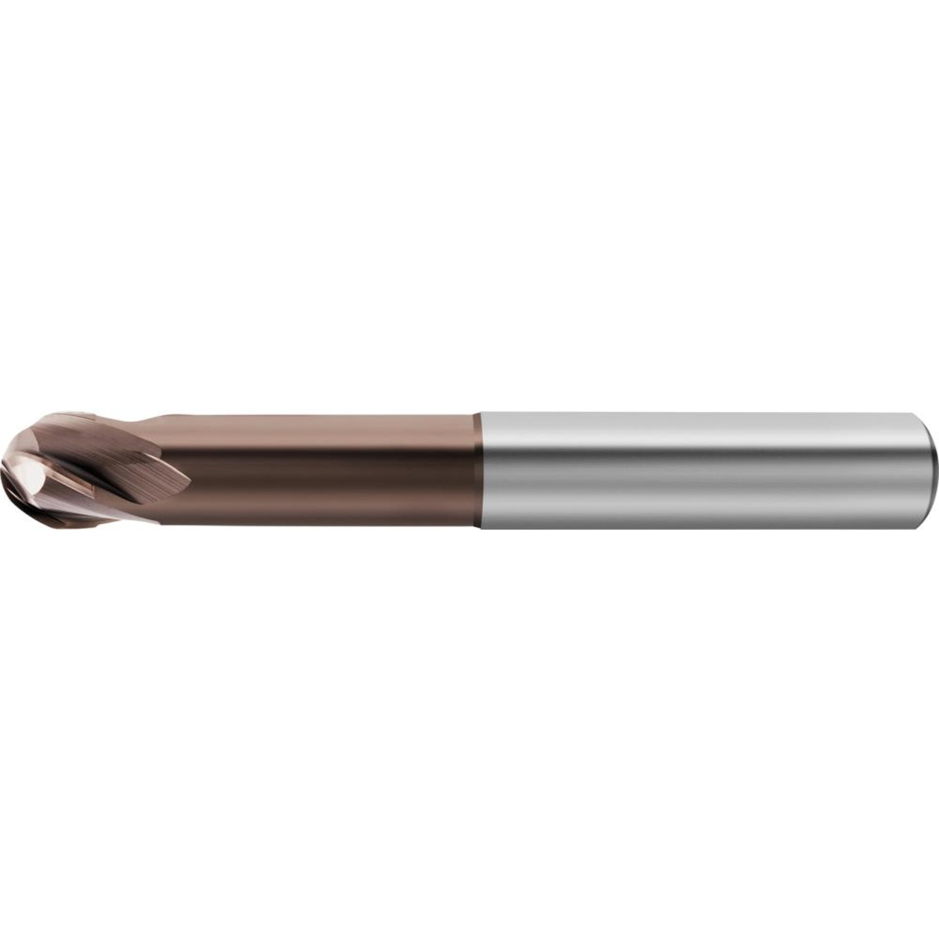 Radiusfräser VHM 8,0mm Z4 Perrox Typ H Werksnormlang G-Mold 65 B GÜHRING
