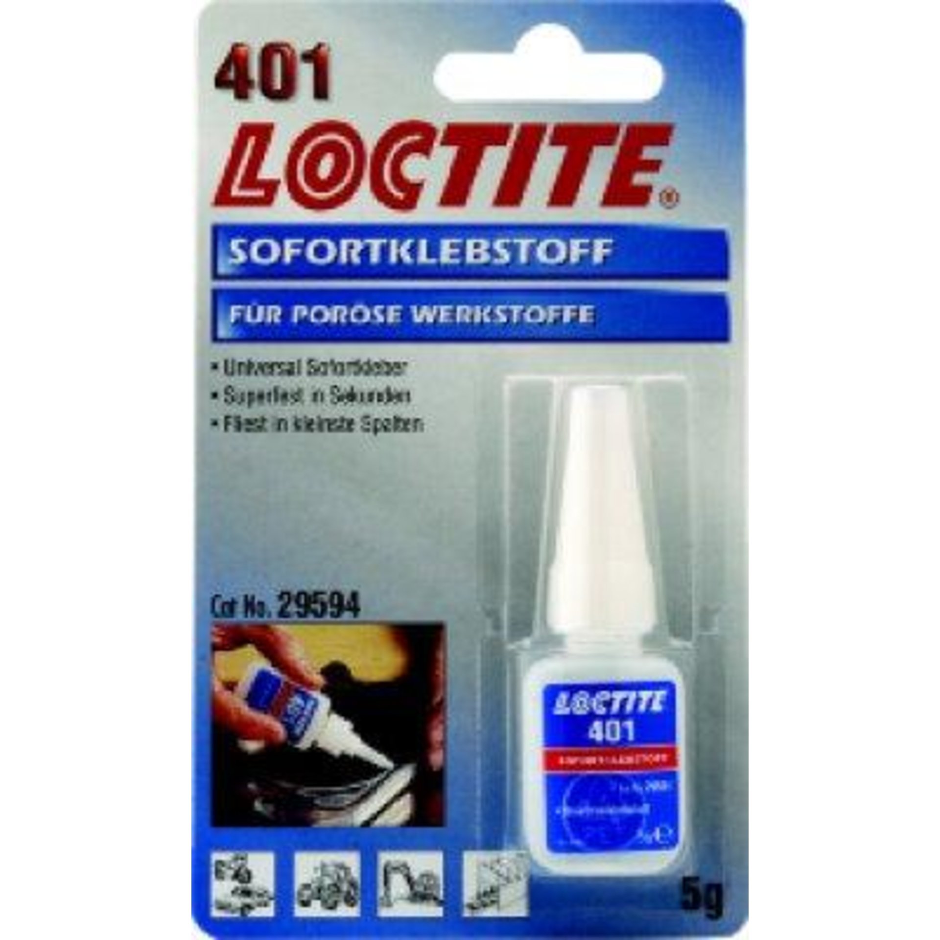 LOCTITE 401 BO5G DE Sofortklebstoff Henkel