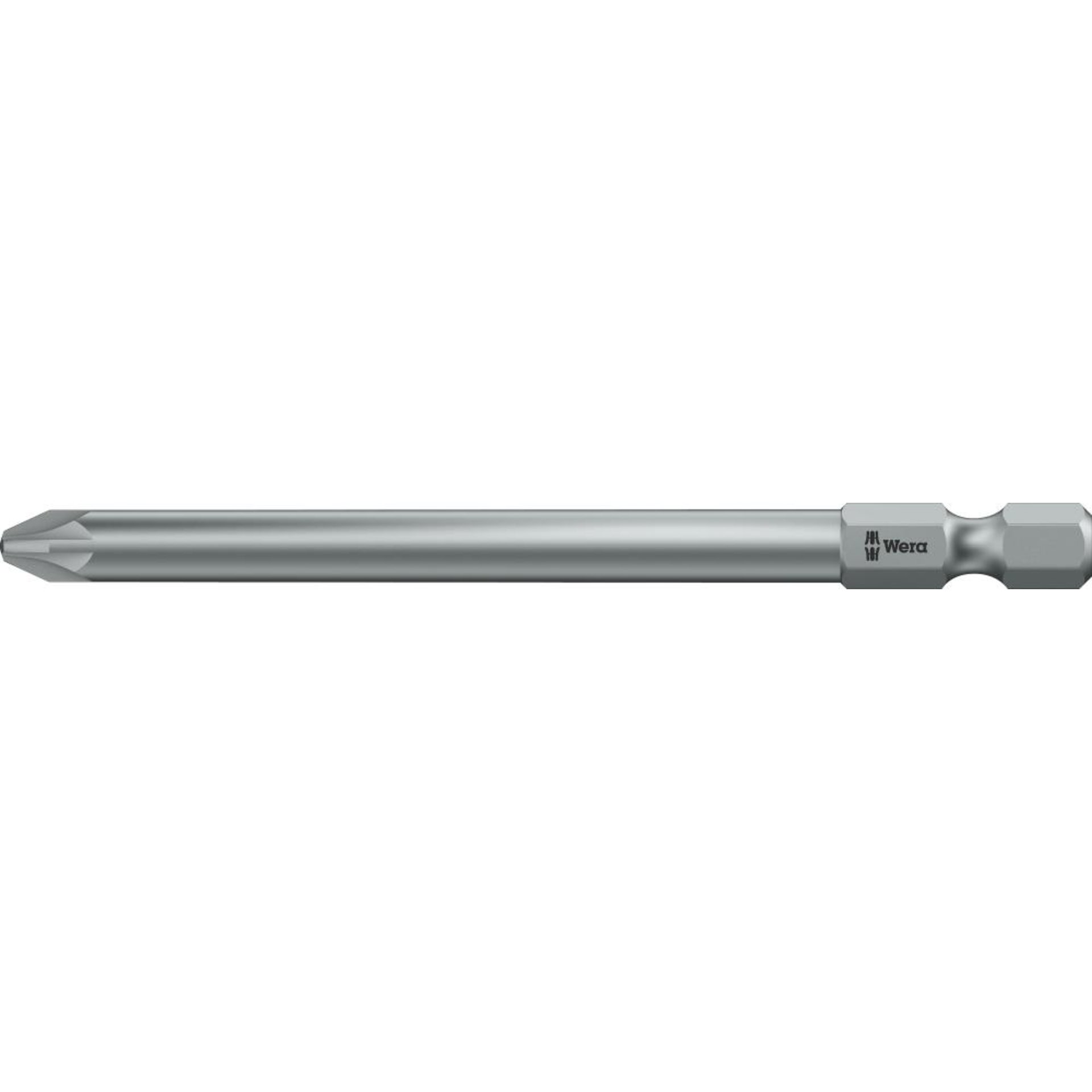 Bit zähhart 1/4" DIN 3126 E6,3 PZ2x70mm Wera
