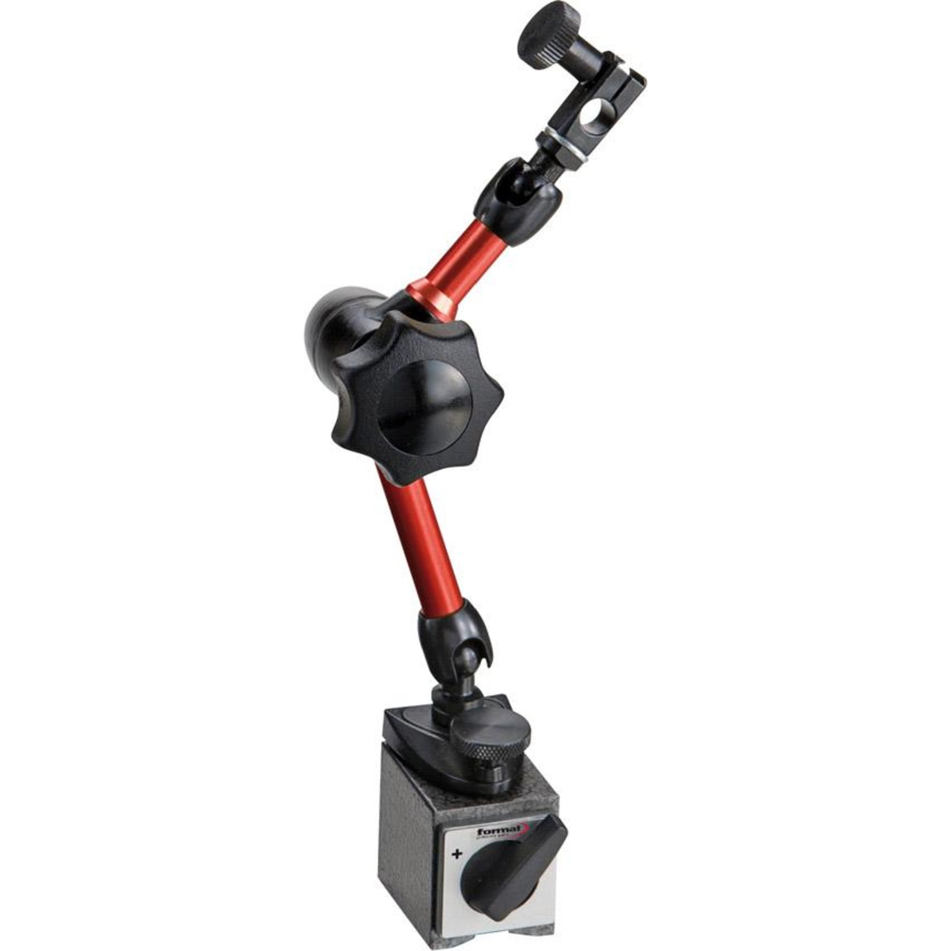 Magnet-Messstativ 320N mit Feineinstellung am Fuß 151,5mm FORMAT