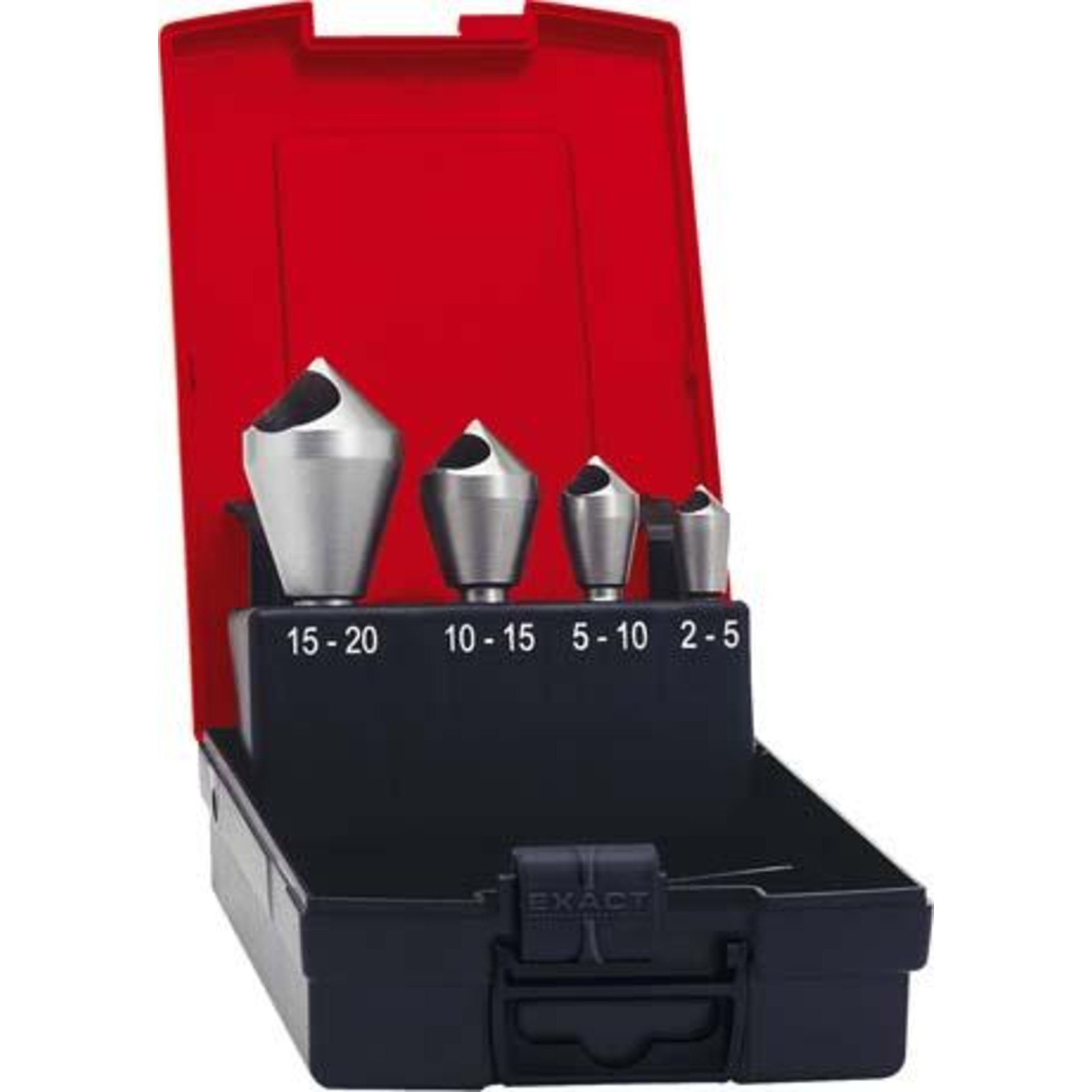 Entgratsenker-Set HSS Querloch 90° 2-20mm FORMAT