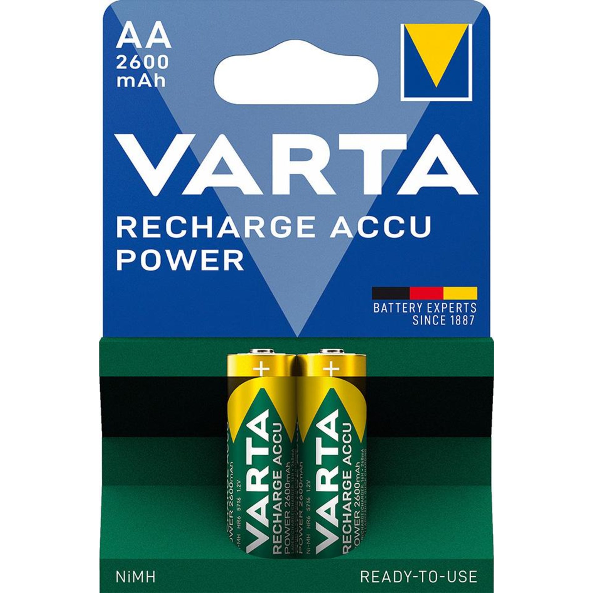 Akku Professional R2U AA Blister a 2 Stück VARTA