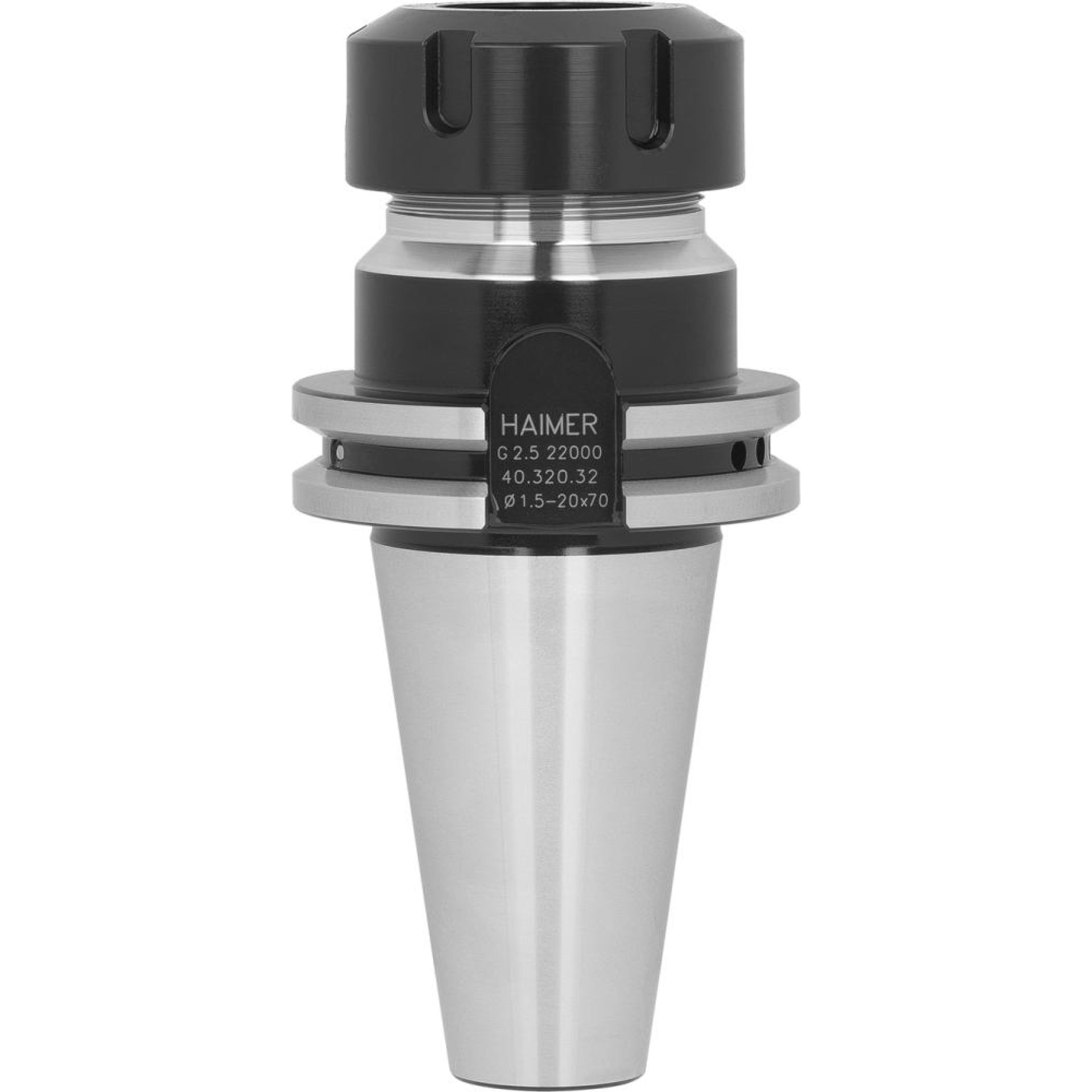 Spannzangenfutter Typ ER, ISO 7388-1 (DIN 69871), Form AD/B, SK 50, Wuchtgüte G2.5 22.000 min-1